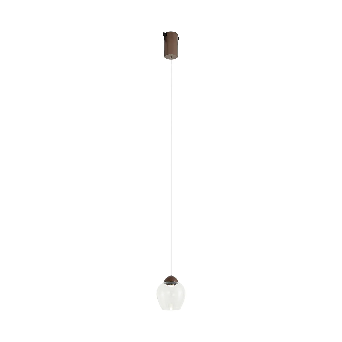 QAZQA Moderne hanglamp donkerbrons voor railsysteem 1-fase easylift - - Image 3
