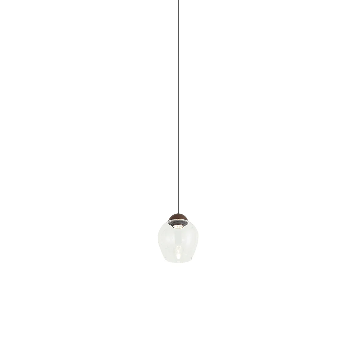 QAZQA Moderne hanglamp donkerbrons voor railsysteem 1-fase easylift - - Image 7