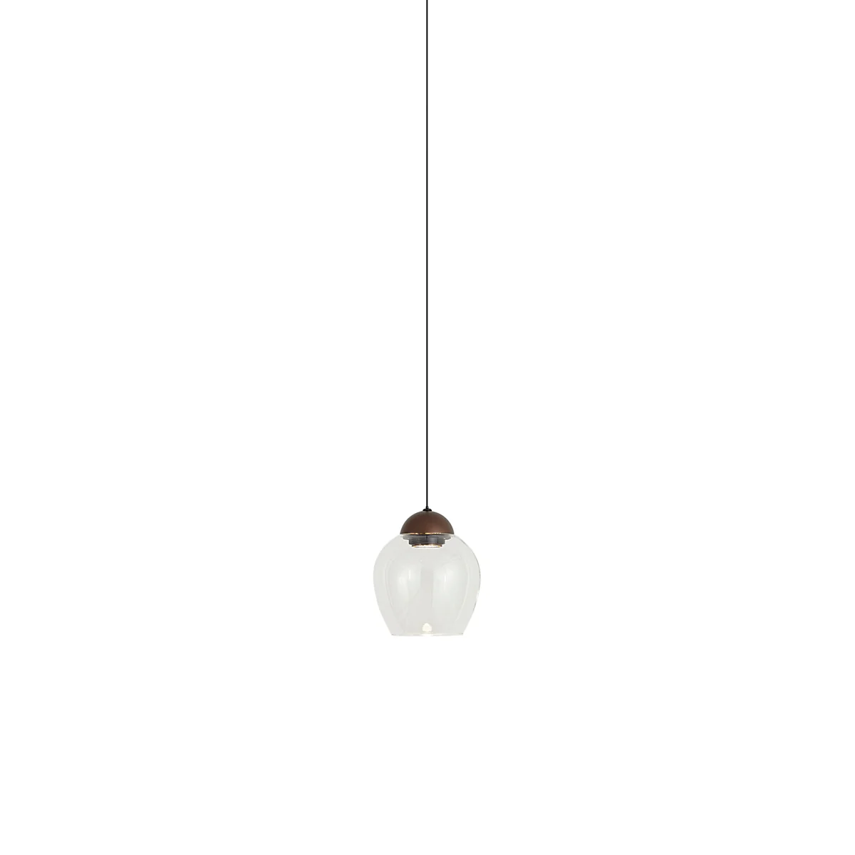 QAZQA Moderne hanglamp donkerbrons voor railsysteem 1-fase easylift - - Image 8