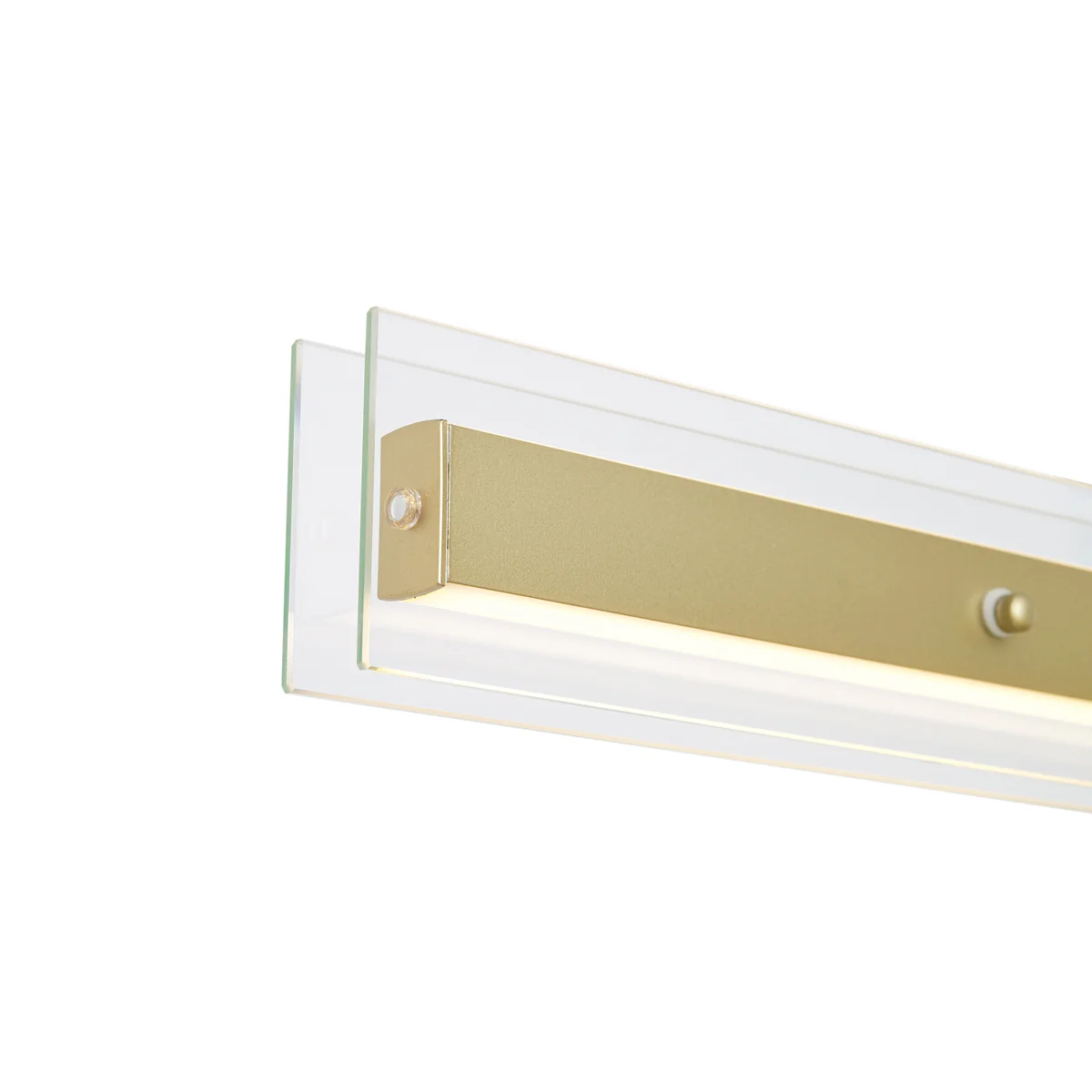 QAZQA Moderne hanglamp messing met helder glas - Catch - Image 4