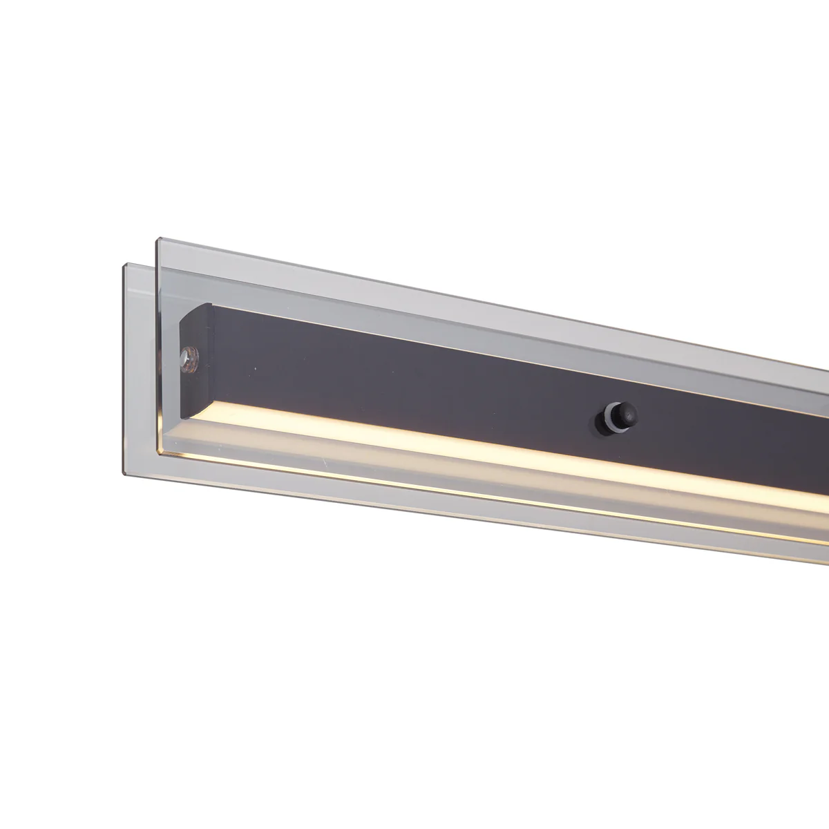 QAZQA Moderne hanglamp zwart met smoke glas - Catch - Image 5