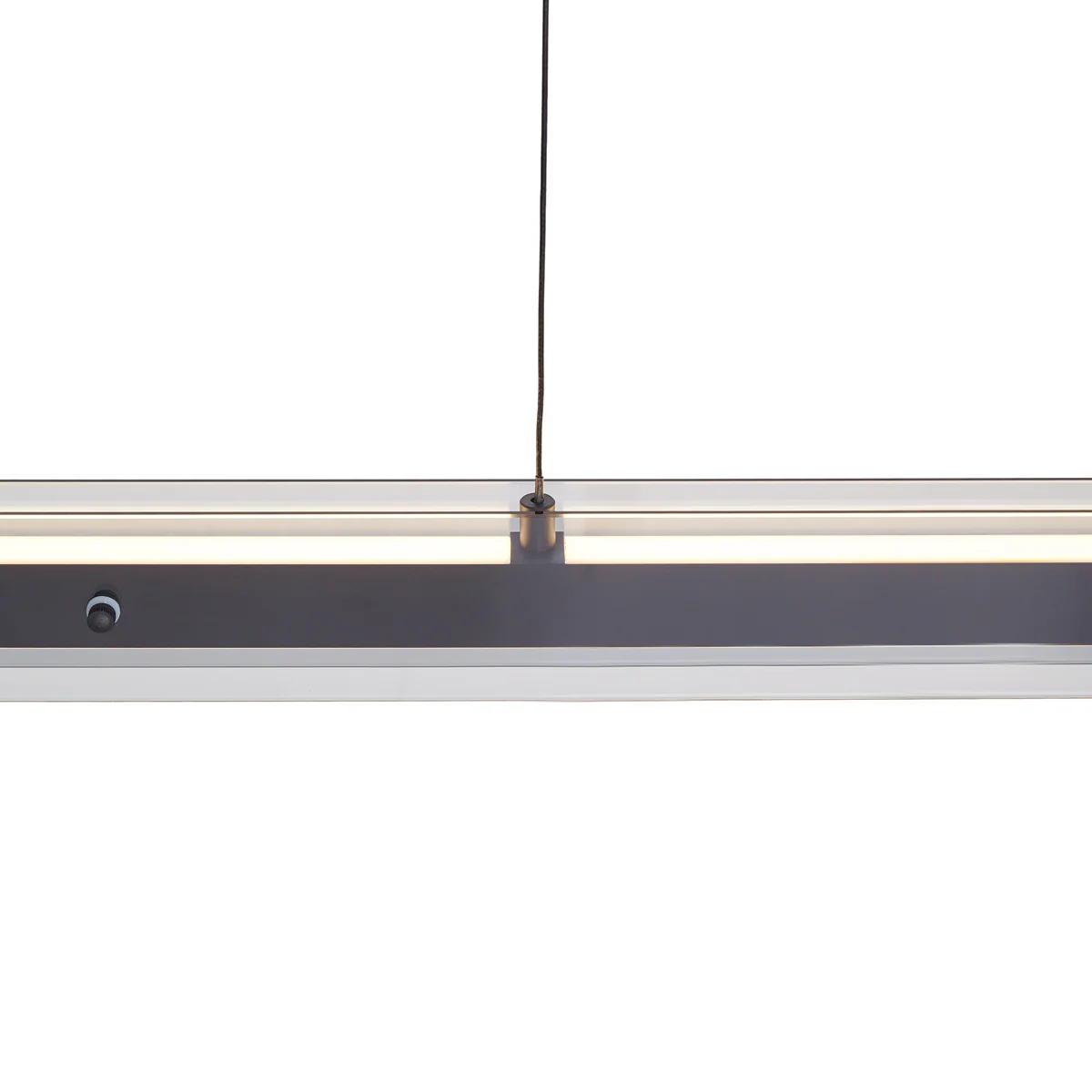 QAZQA Moderne hanglamp zwart met smoke glas - Catch - Image 7