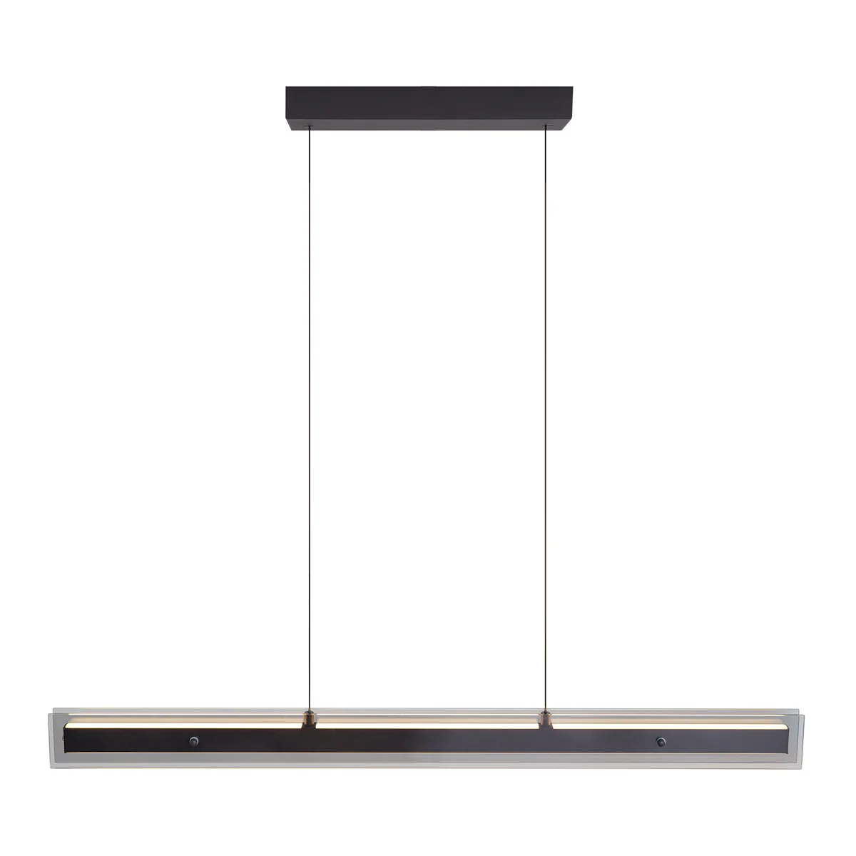 QAZQA Moderne hanglamp zwart met smoke glas - Catch - Image 9