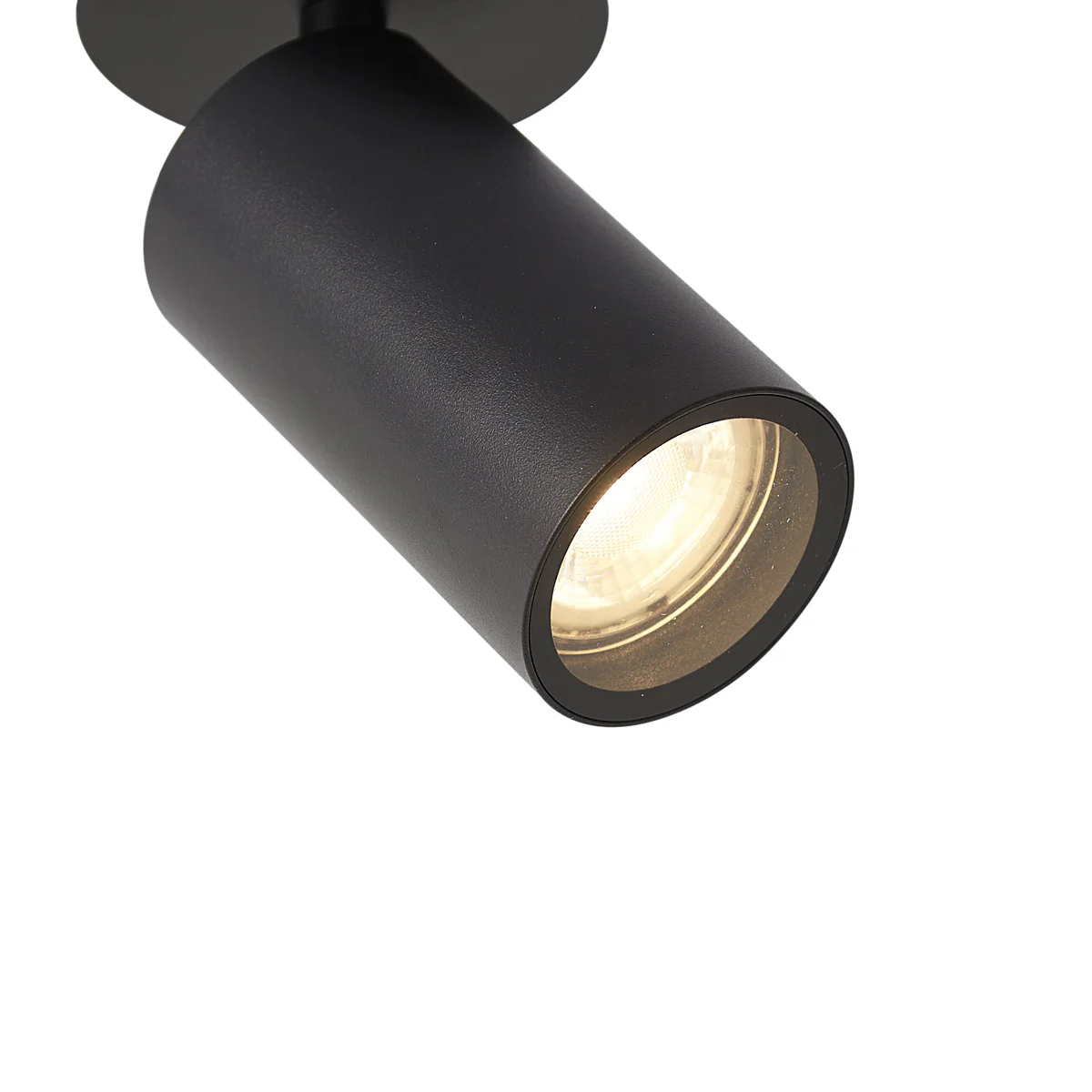QAZQA Moderne inbouwspot zwart GU10 50mm IP44 - Chels - Image 3