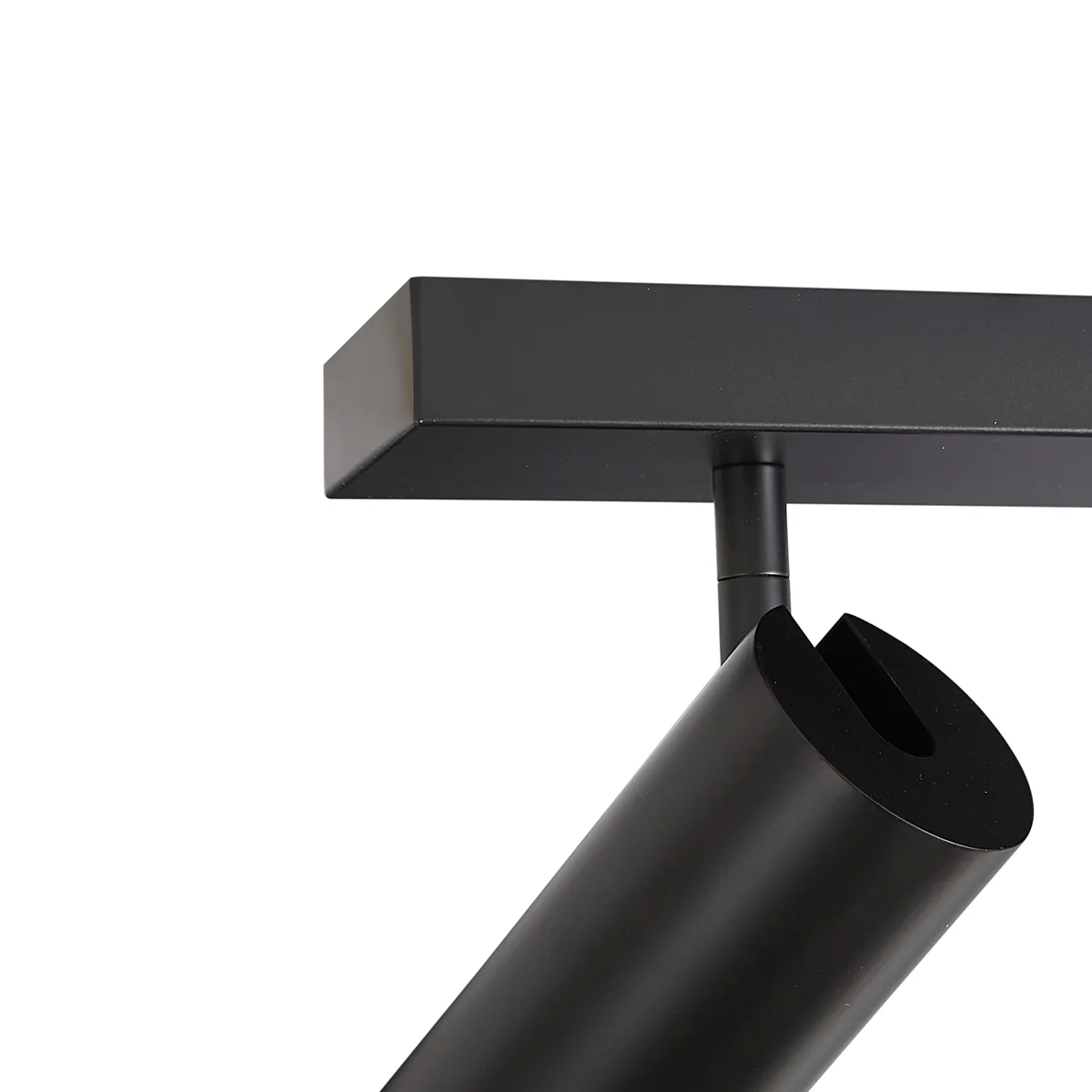 QAZQA Moderne plafondlamp zwart 102cm 6-lichts verstelbaar - Renna - Image 5