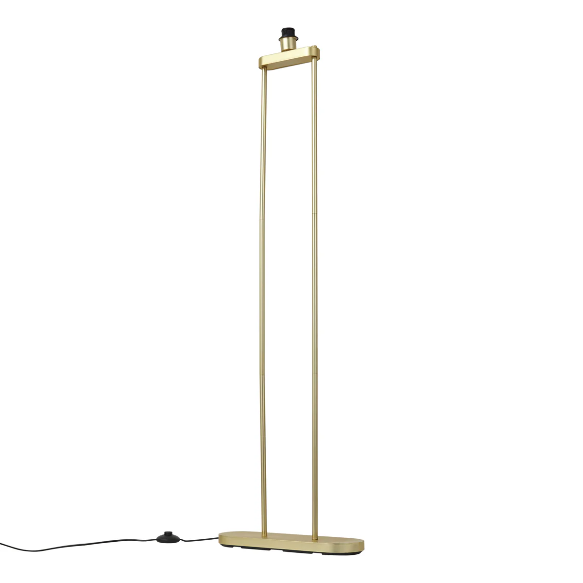 QAZQA Moderne vloerlamp messing - Thijmen - Image 6