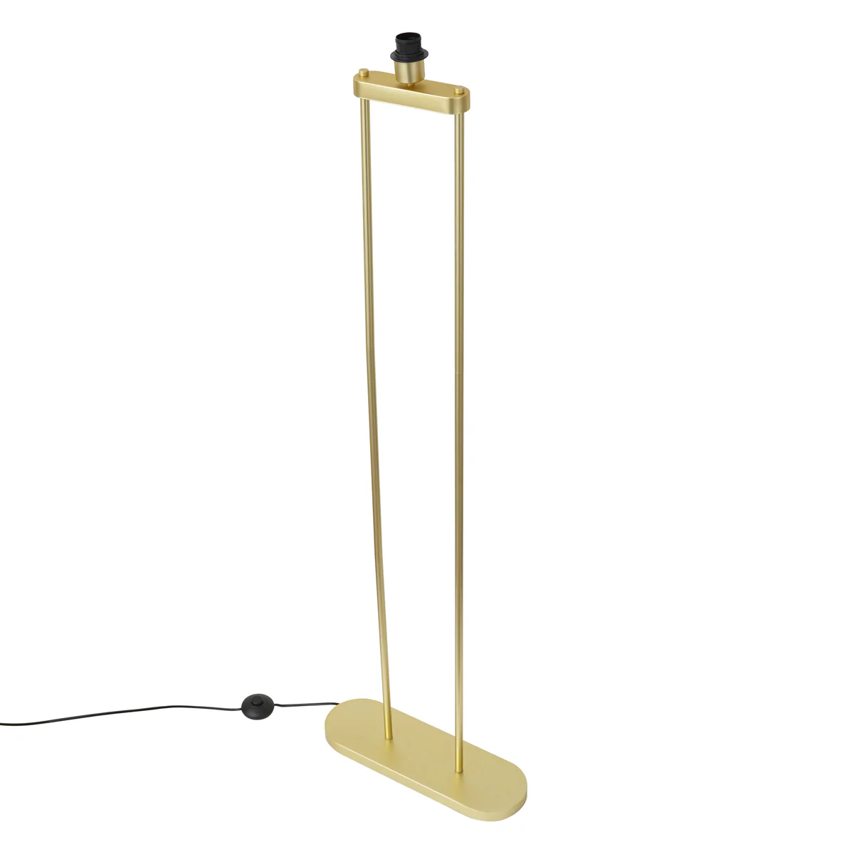 QAZQA Moderne vloerlamp messing - Thijmen - Image 7