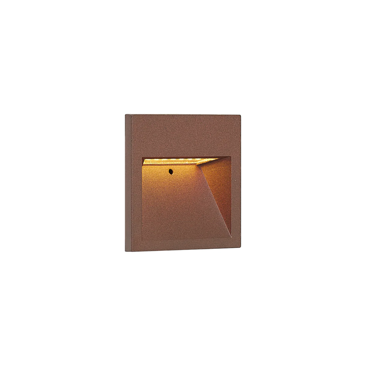 QAZQA Moderne wandlamp roestbruin vierkant incl. LED IP54 - Gem - Image 2