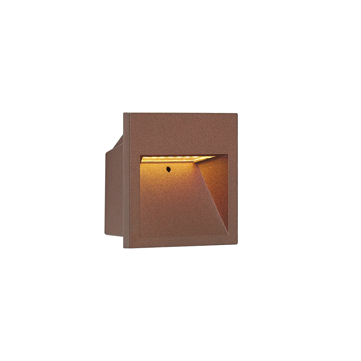 QAZQA Moderne wandlamp roestbruin vierkant incl. LED IP54 - Gem - Image 3