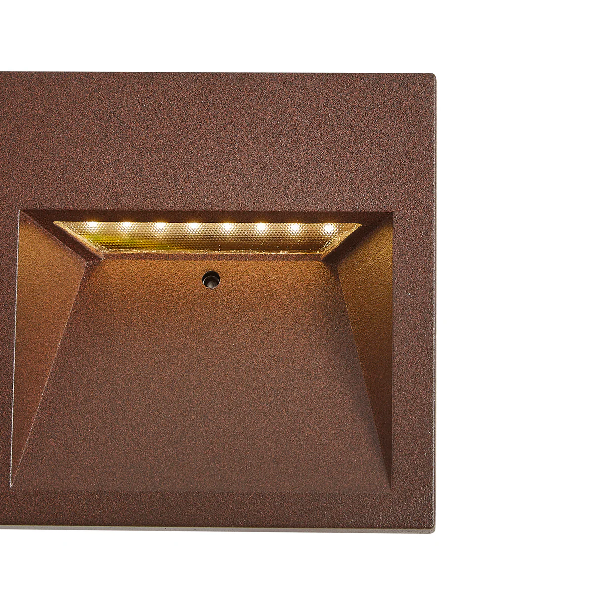 QAZQA Moderne wandlamp roestbruin vierkant incl. LED IP54 - Gem - Image 5