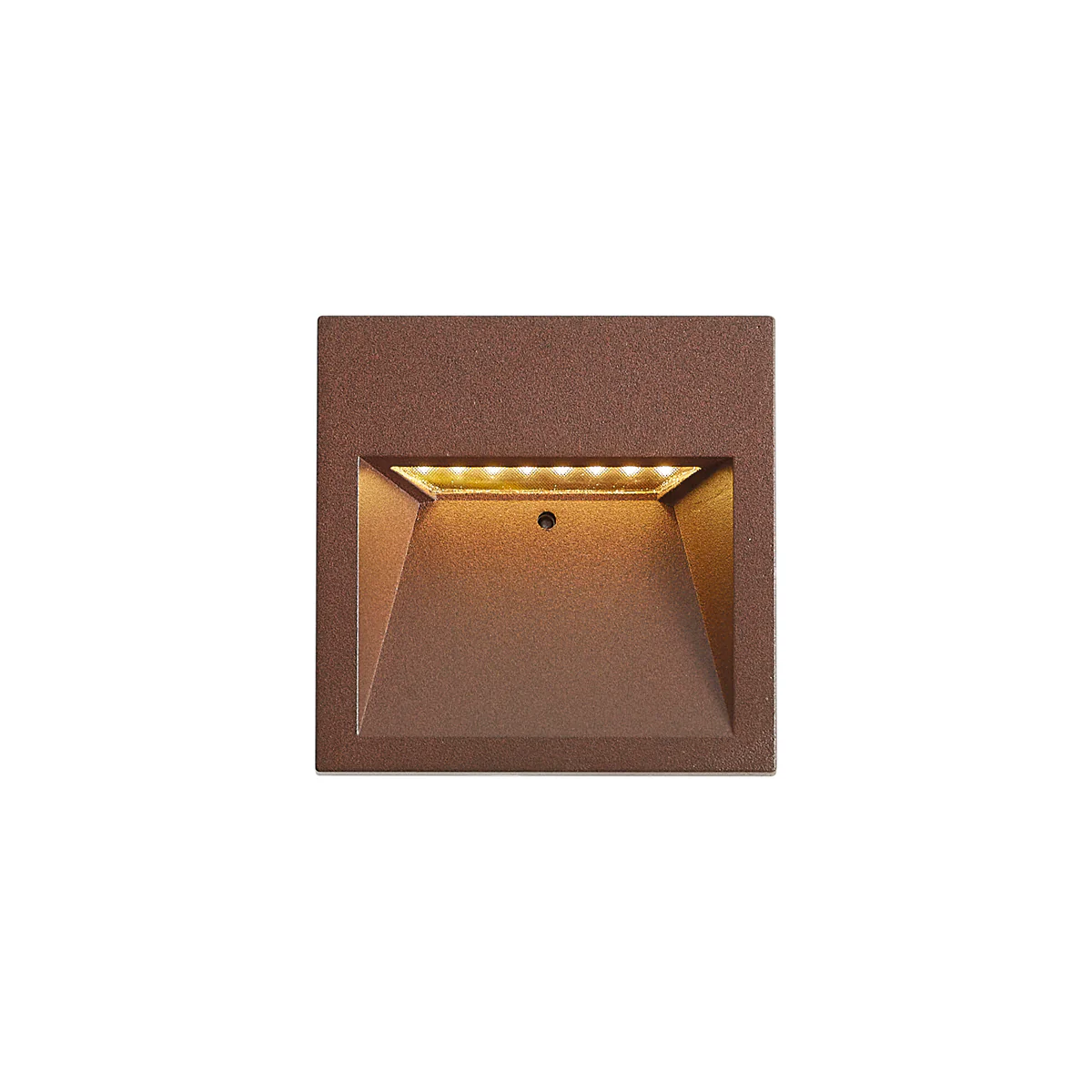 QAZQA Moderne wandlamp roestbruin vierkant incl. LED IP54 - Gem - Image 8