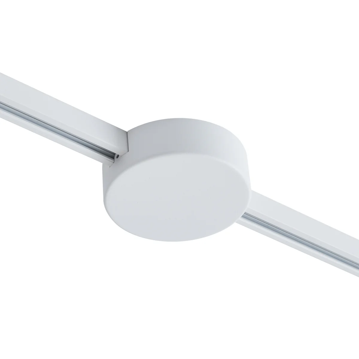 QAZQA Plafondplaat voor 1-fase rail wit rond - Slimline - Image 4