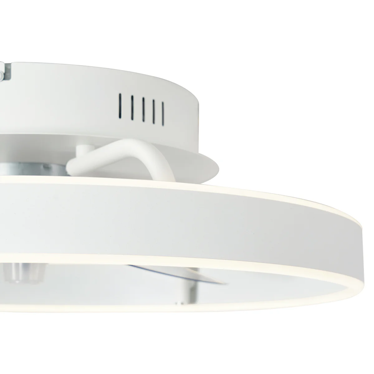 QAZQA Plafondventilator wit 50cm incl. LED dimbaar met - Image 7
