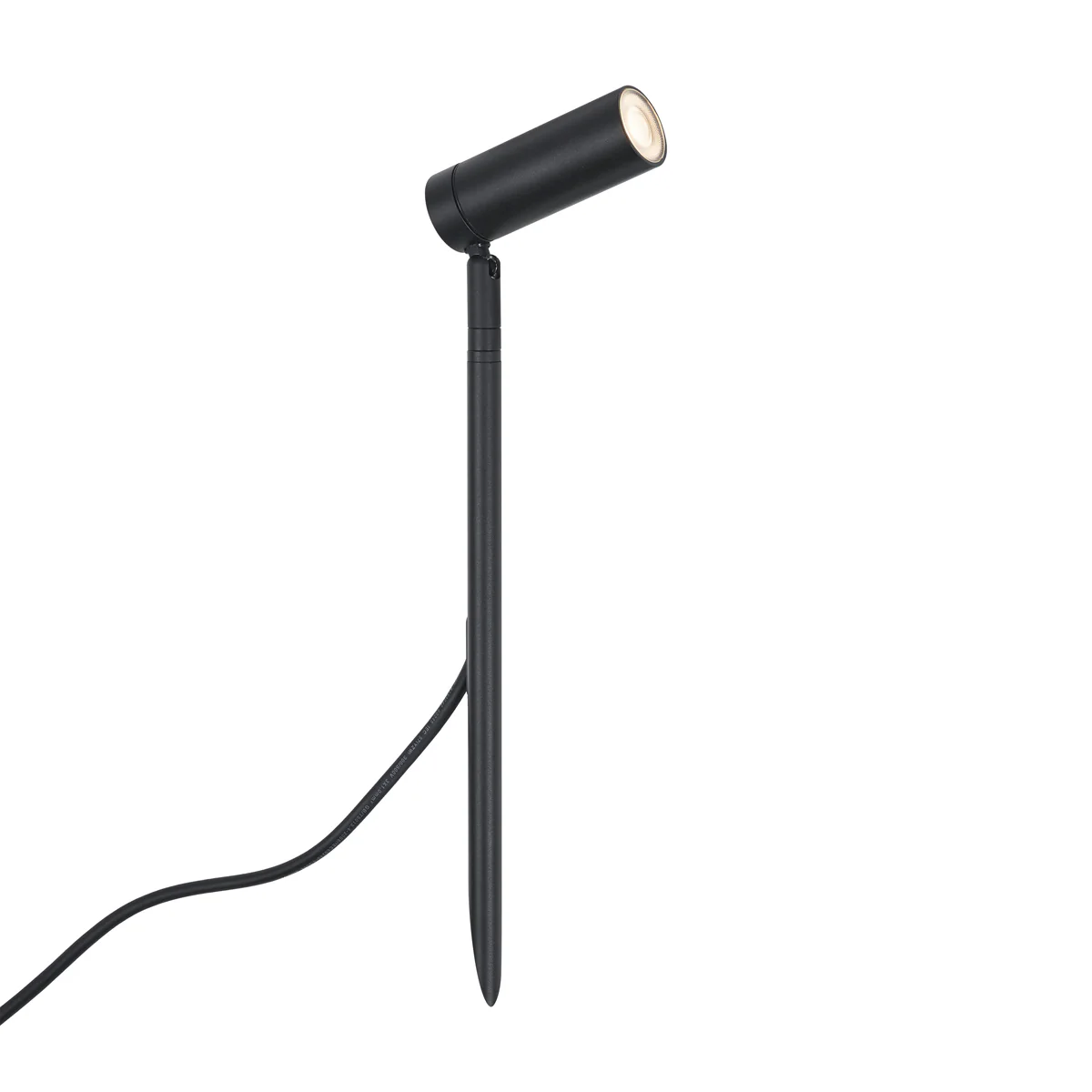 QAZQA Prikspot zwart 40cm incl. LED verstelbaar IP65 incl. snoer en - Image 10