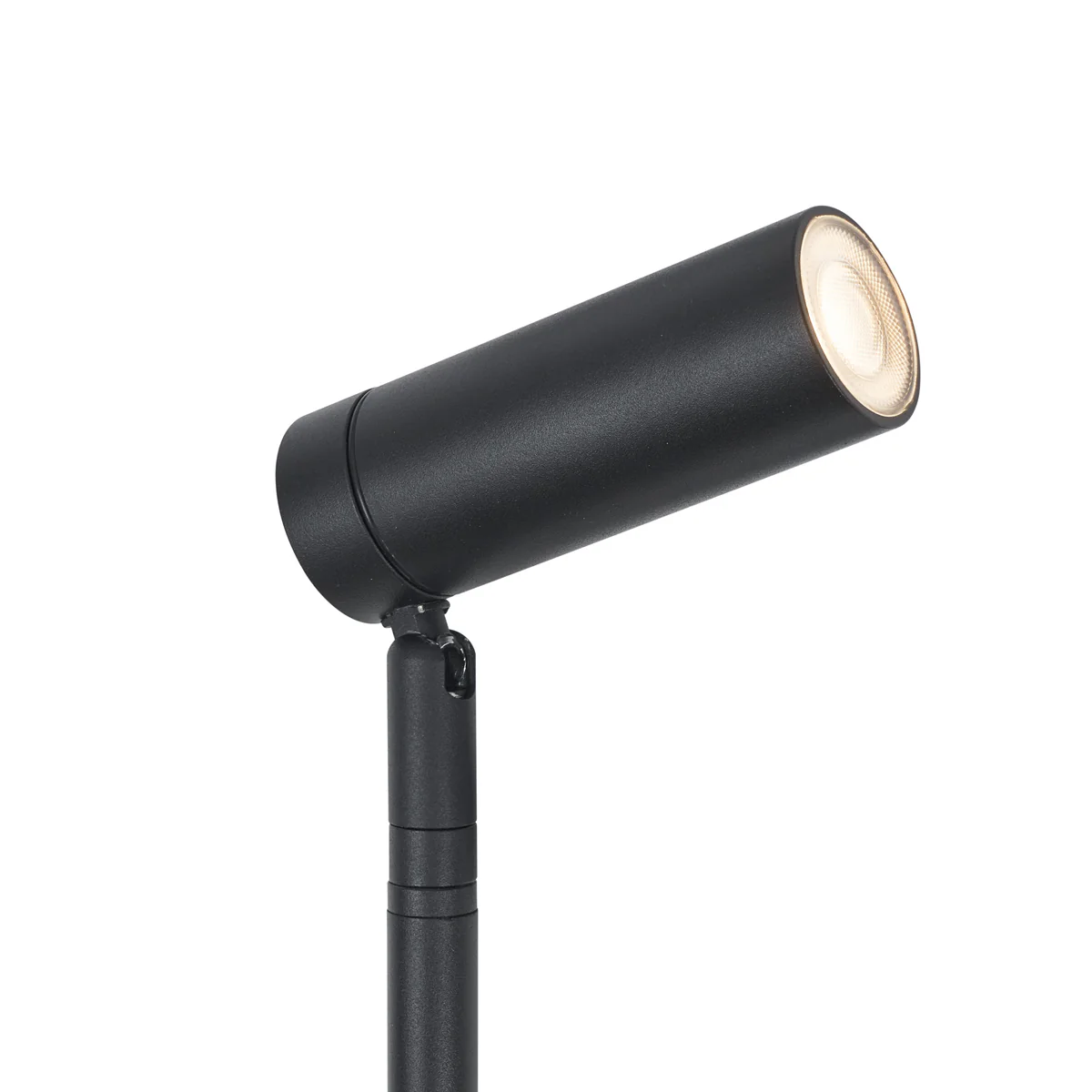 QAZQA Prikspot zwart 40cm incl. LED verstelbaar IP65 incl. snoer en - Image 3