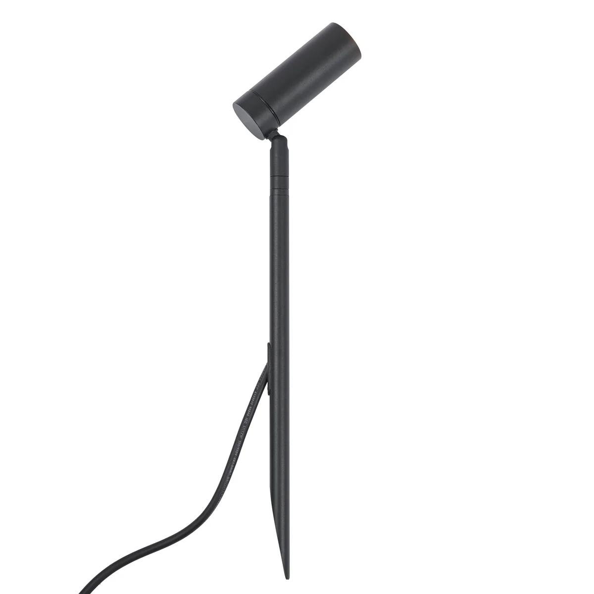 QAZQA Prikspot zwart 40cm incl. LED verstelbaar IP65 incl. snoer en - Image 5