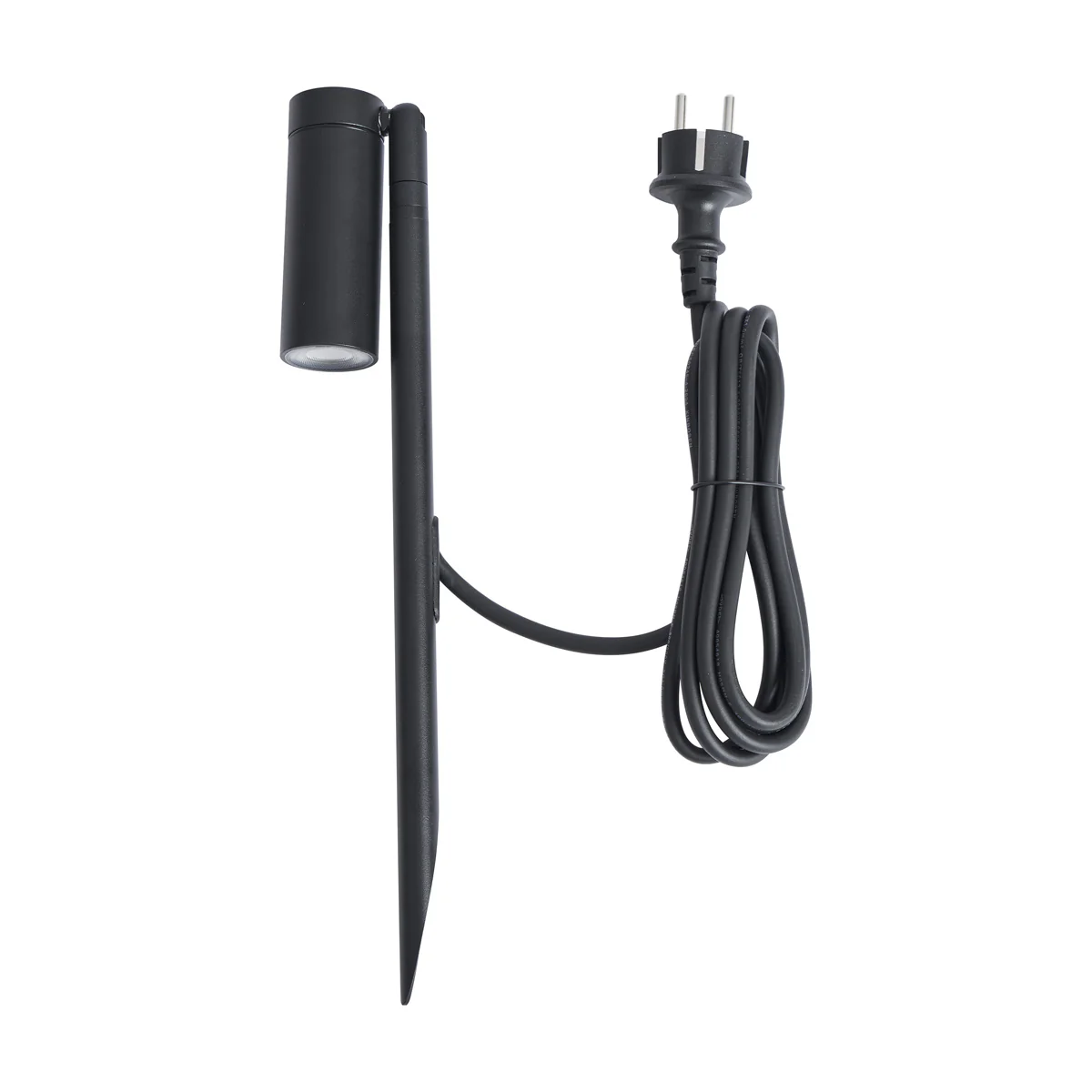 QAZQA Prikspot zwart 40cm incl. LED verstelbaar IP65 incl. snoer en - Image 7