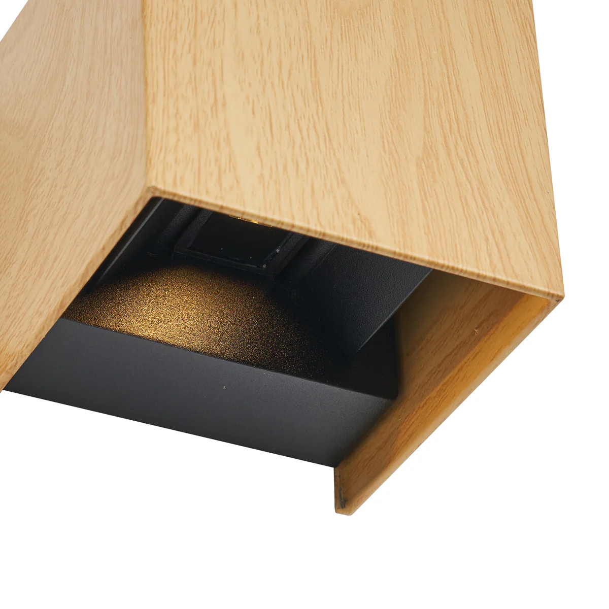 QAZQA Scandinavische buiten wandlamp hout print incl. LED IP54 - - Image 6