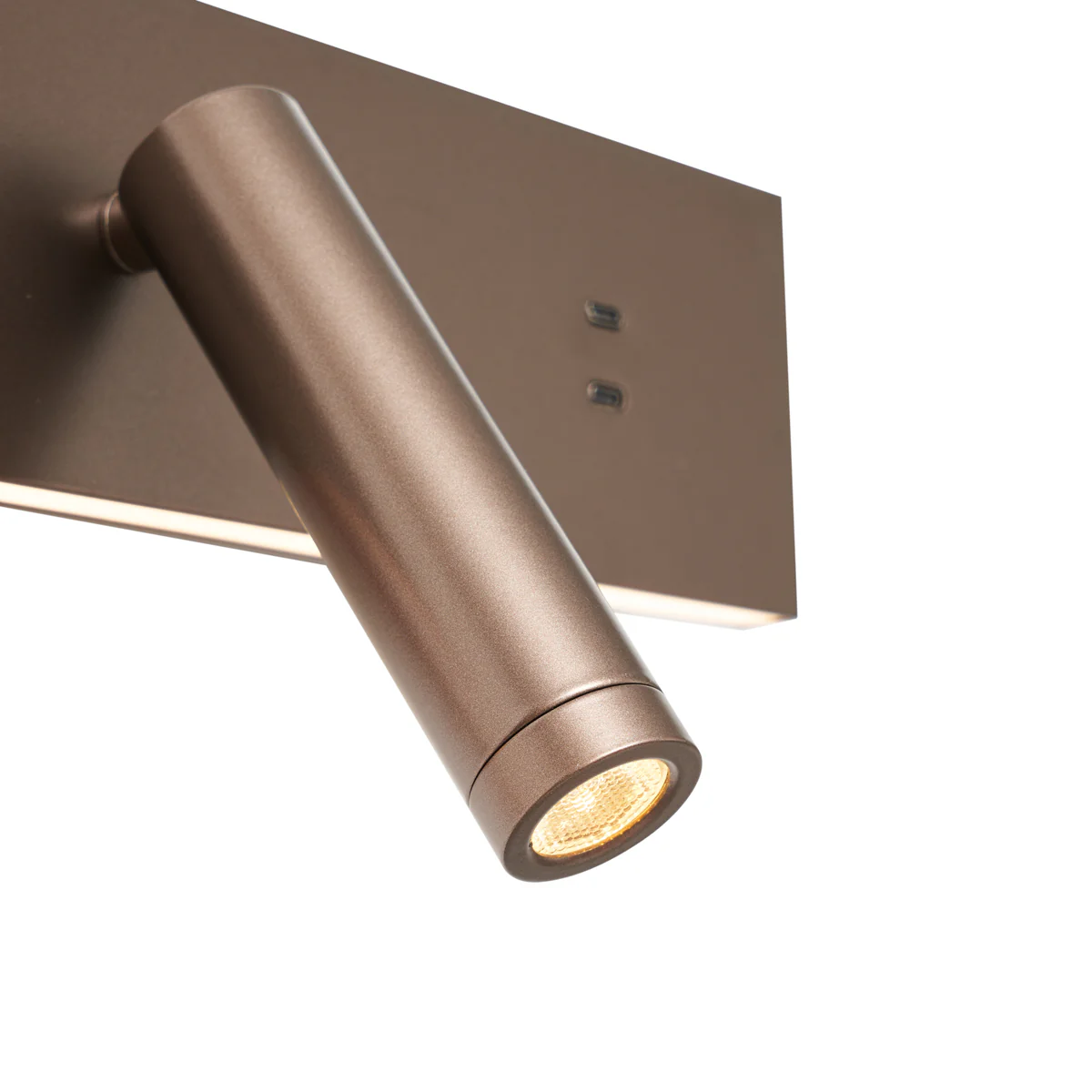 QAZQA Set van 2 moderne wandlampen donkerbrons verstelbaar met USB-C - Image 3