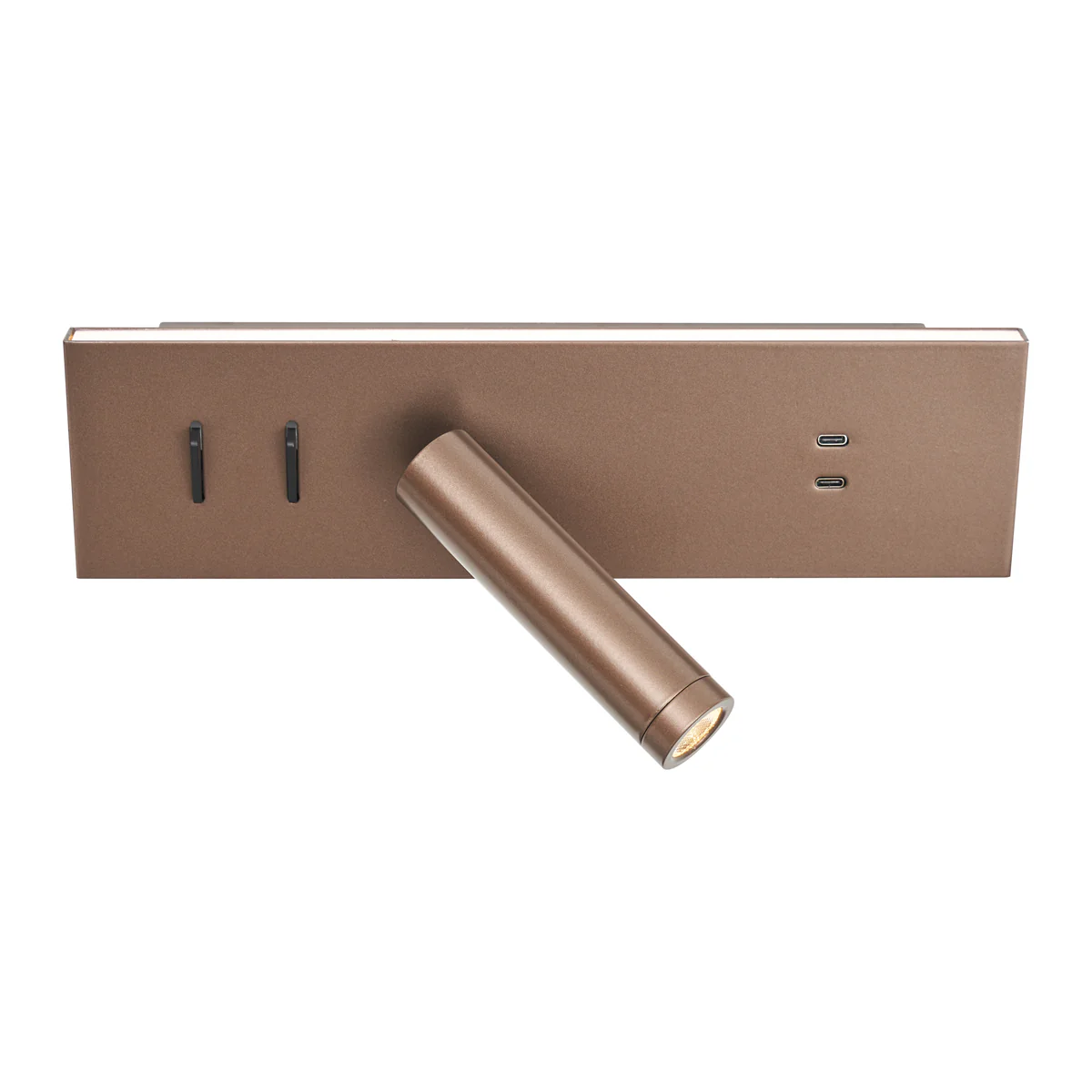 QAZQA Set van 2 moderne wandlampen donkerbrons verstelbaar met USB-C - Image 6