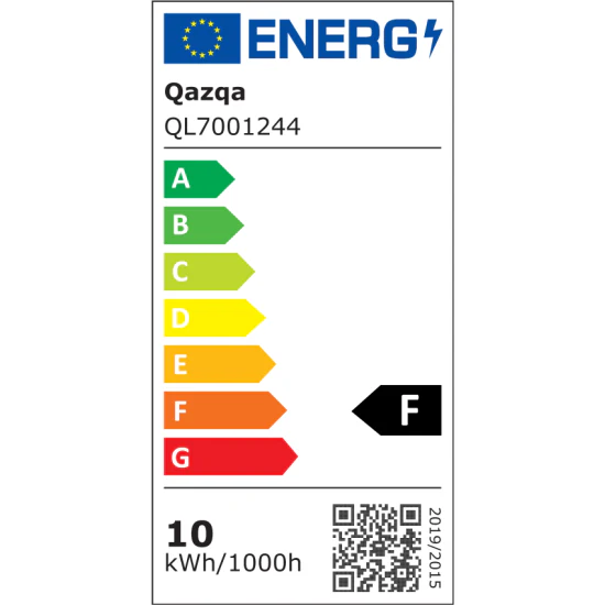 QAZQA Set van 4 moderne grondspots zwart 30 cm incl. LED IP65 - Eline - Image 11