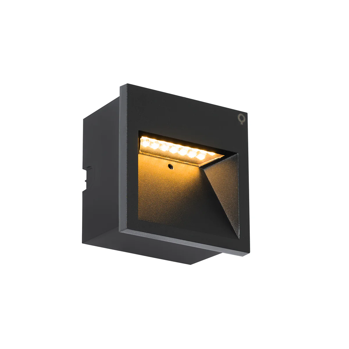 QAZQA Set van 4 moderne inbouw wandlampen zwart incl. LED - Gem 2 - Image 6