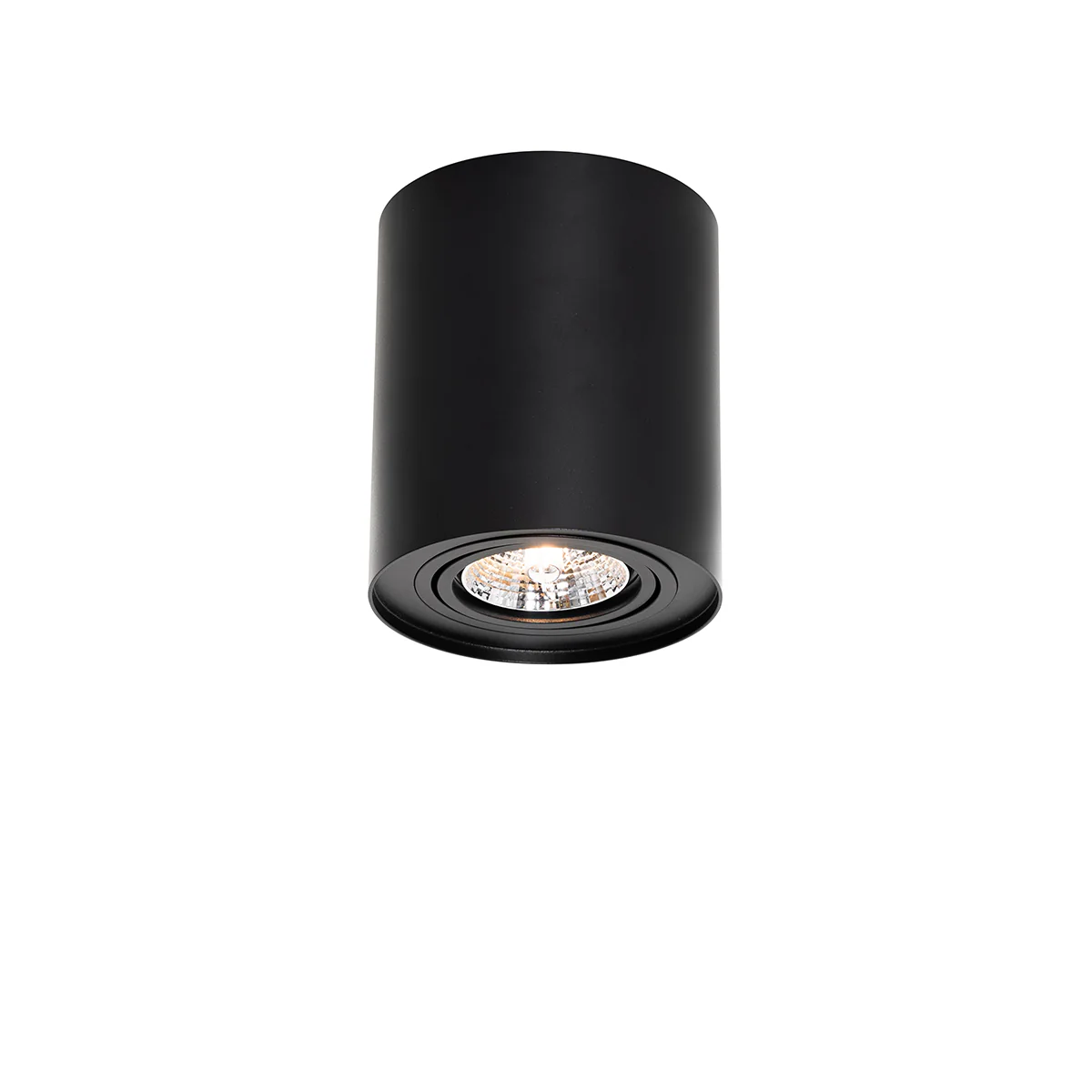 QAZQA Set van 4 moderne plafondspots zwart draai- en kantelbaar AR70 - Image 9