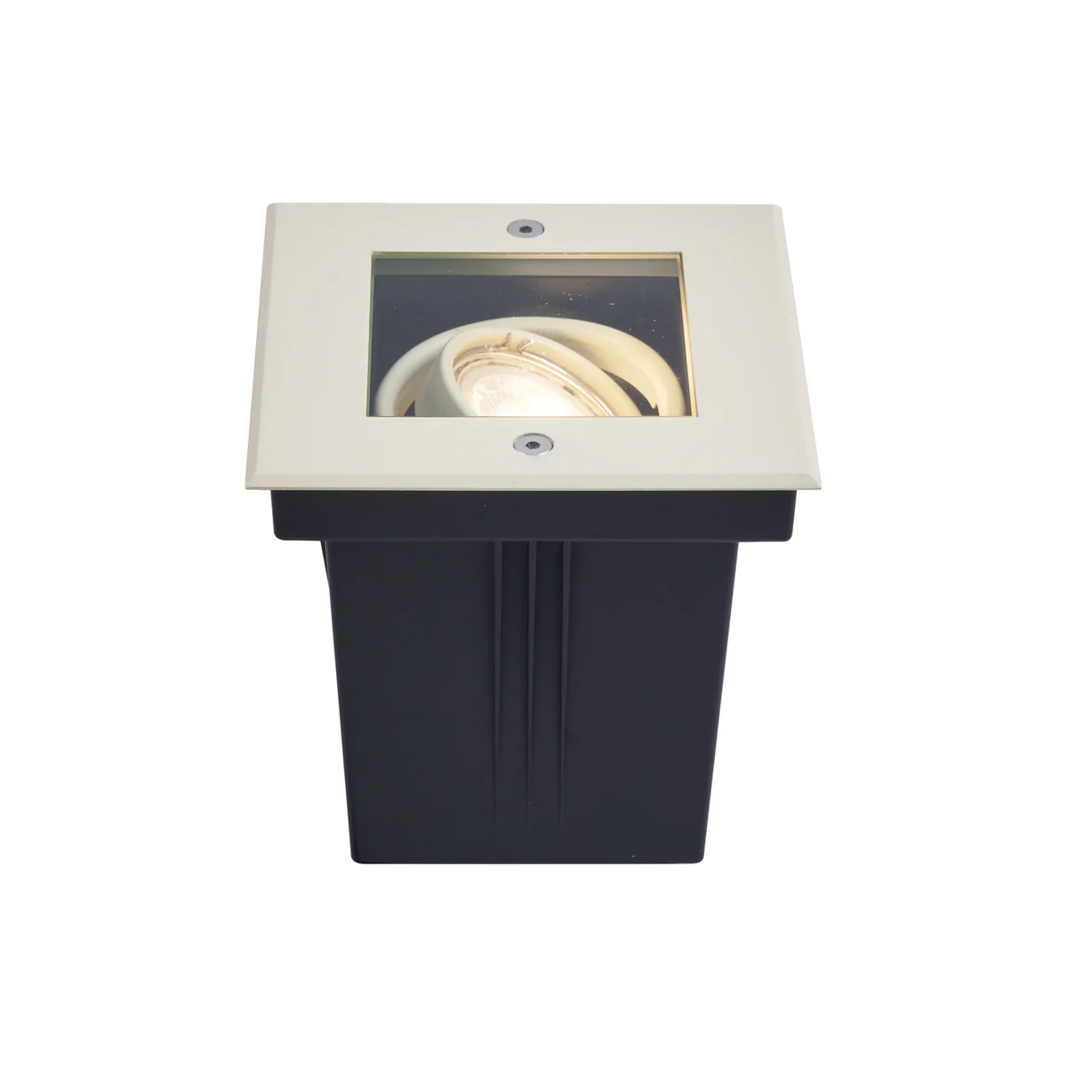 QAZQA Set van 6 moderne grondspots beige GU10 50mm draai- en - Image 5