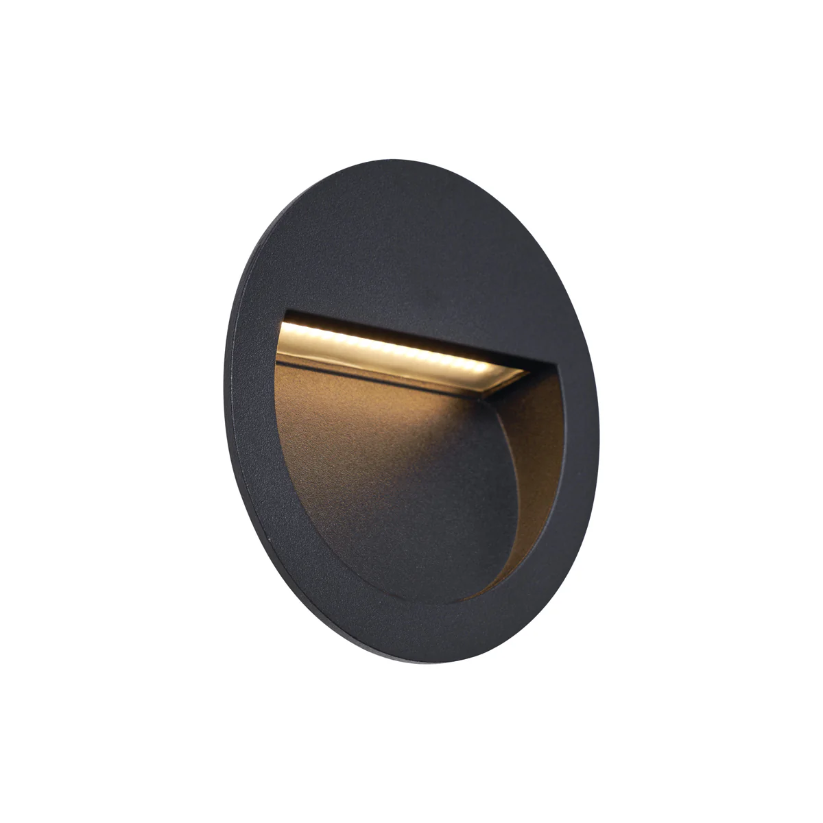 QAZQA Set van 6 moderne inbouw wandlampen zwart incl. LED IP65 - Gem - Image 5