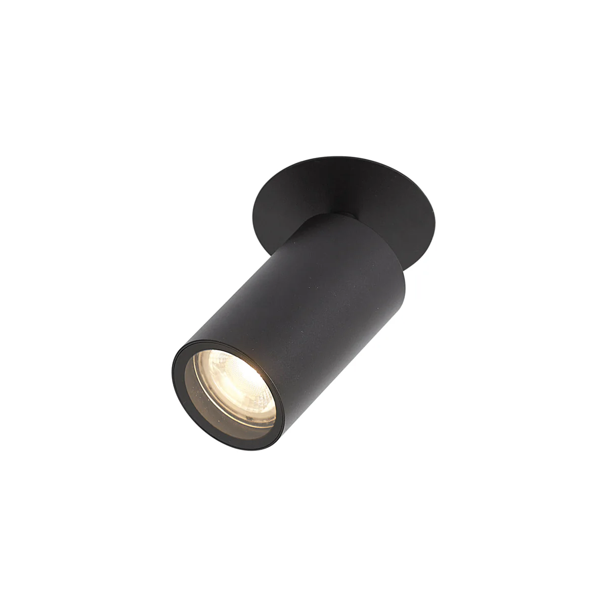 QAZQA Set van 6 moderne inbouwspots zwart GU10 50mm IP44 - Chels - Image 7