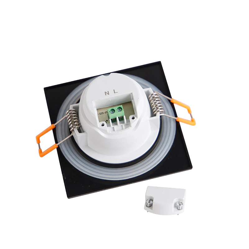 QAZQA Set van 6 moderne inbouwspots zwart incl. LED 3-staps dimbaar - Image 9