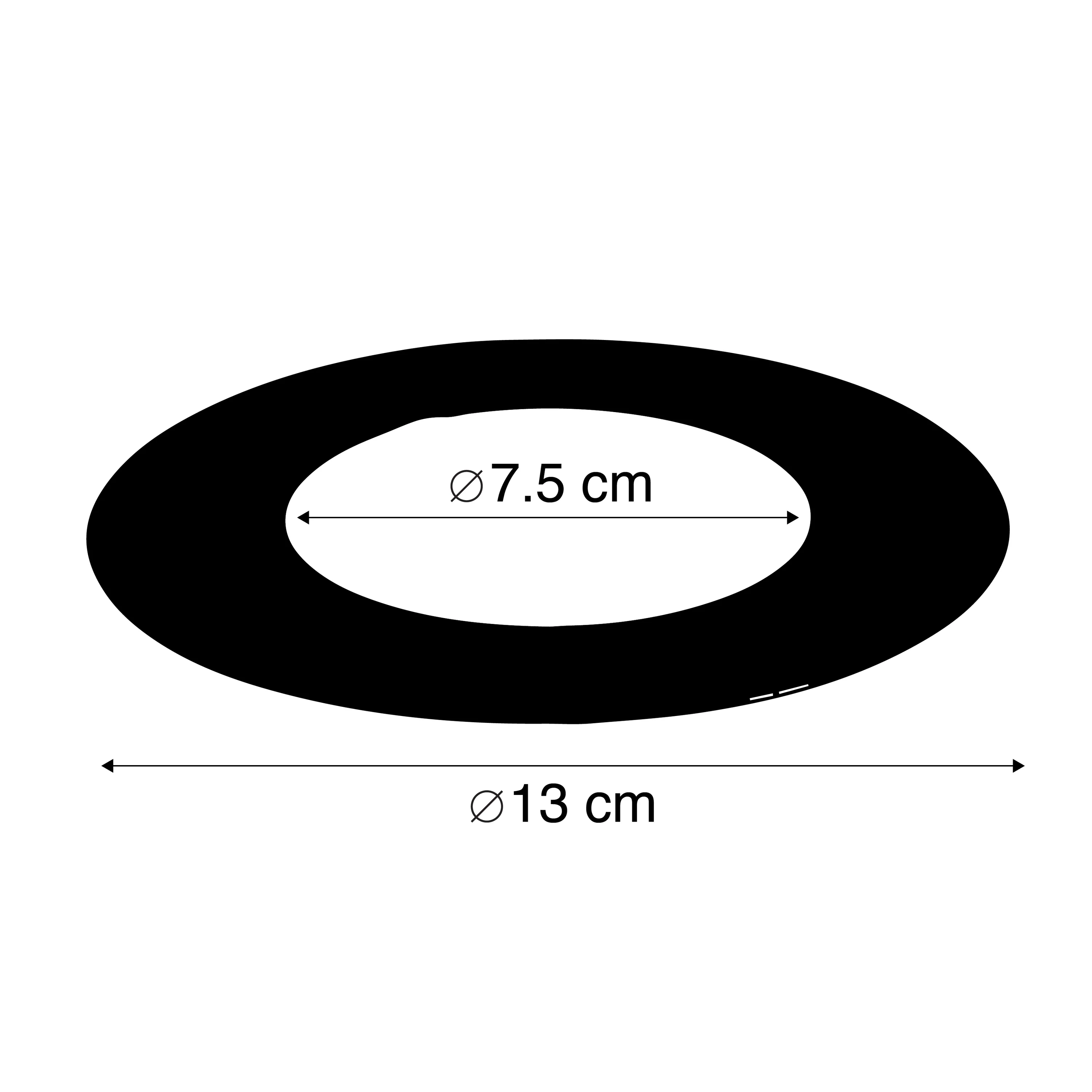 QAZQA Set van 6 opvulringen RVS voor inbouwspots 7,5 - 13 cm - Spacer - Image 5