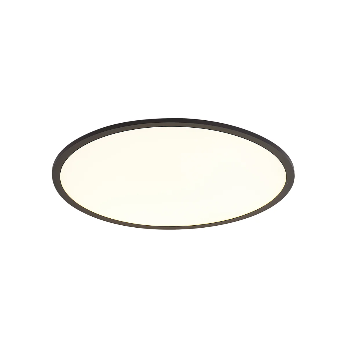 QAZQA Smart LED paneel zwart 60cm incl. LED dim to warm met