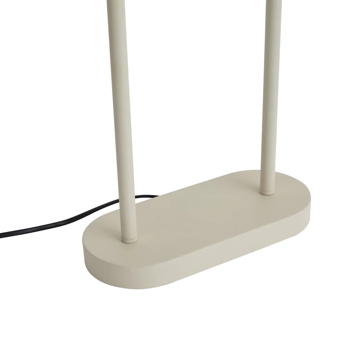 QAZQA Vloerlamp beige met ovale witte linnen kap 35cm - Thijmen - Image 7