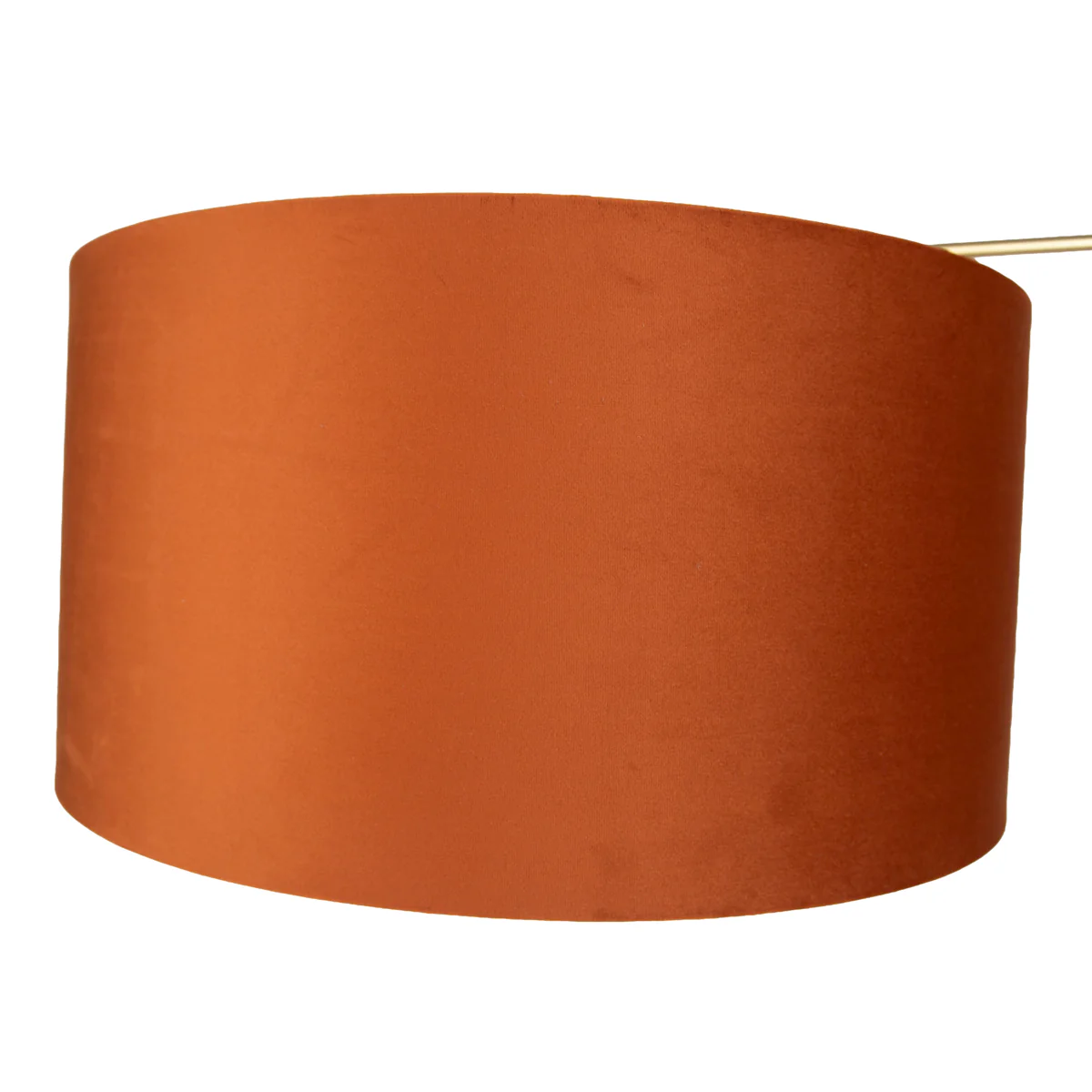 QAZQA Vloerlamp goud verstelbaar met kap oranje en gouden binnenkant - Image 5