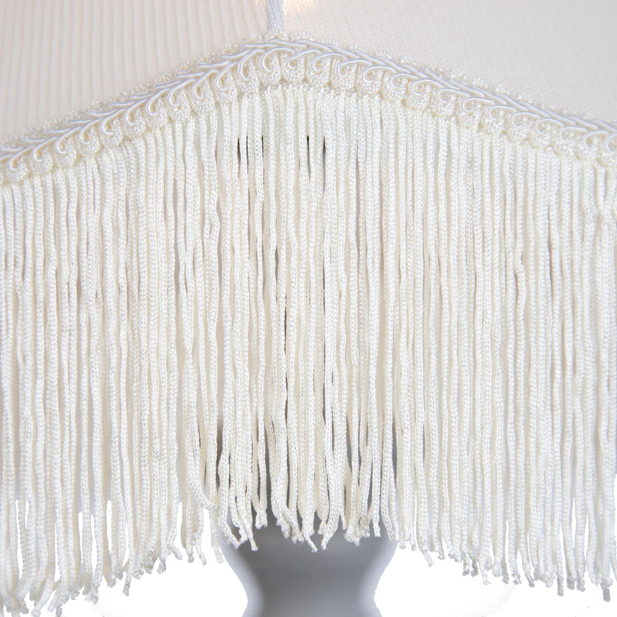 QAZQA Vloerlamp grijs met beige kap en witte binnenkant 45cm - - Image 6