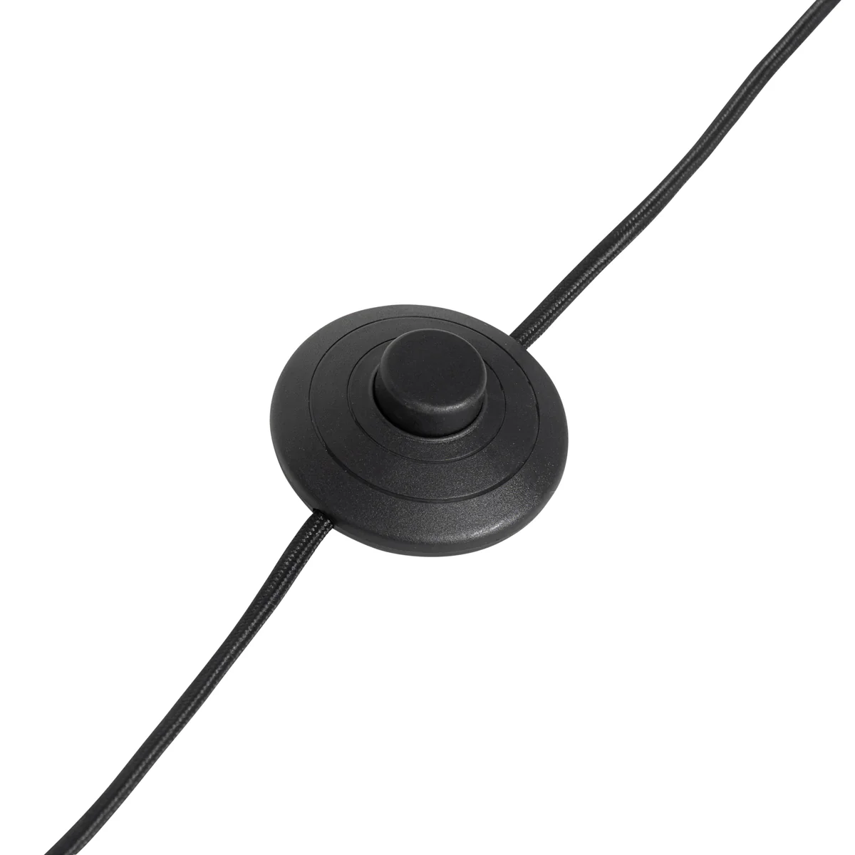 QAZQA Vloerlamp walnoot hout met kap zwart met gouden binnenkant 50cm - Image 6