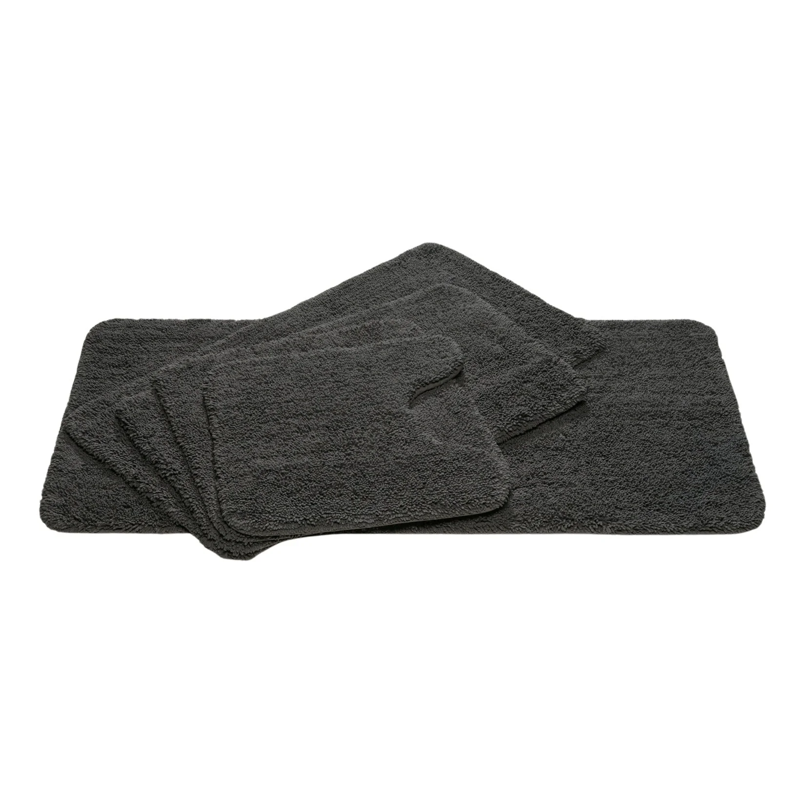 Ranger Spray Badmat Anthracite | 60 x 60 cm | Donkergrijs | Katoen - Image 5