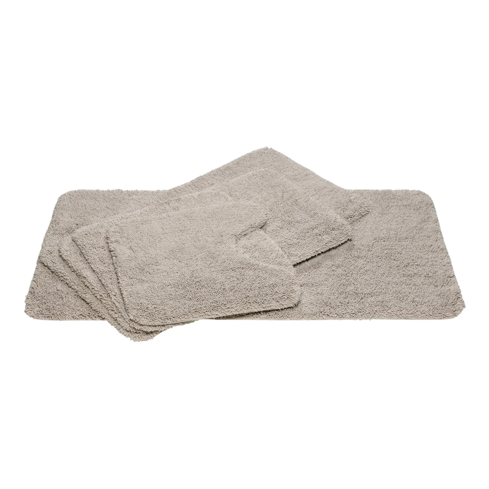 Ranger Spray Badmat Stone | 60 x 60 cm | Lichtgrijs | Beige | Katoen - Image 5