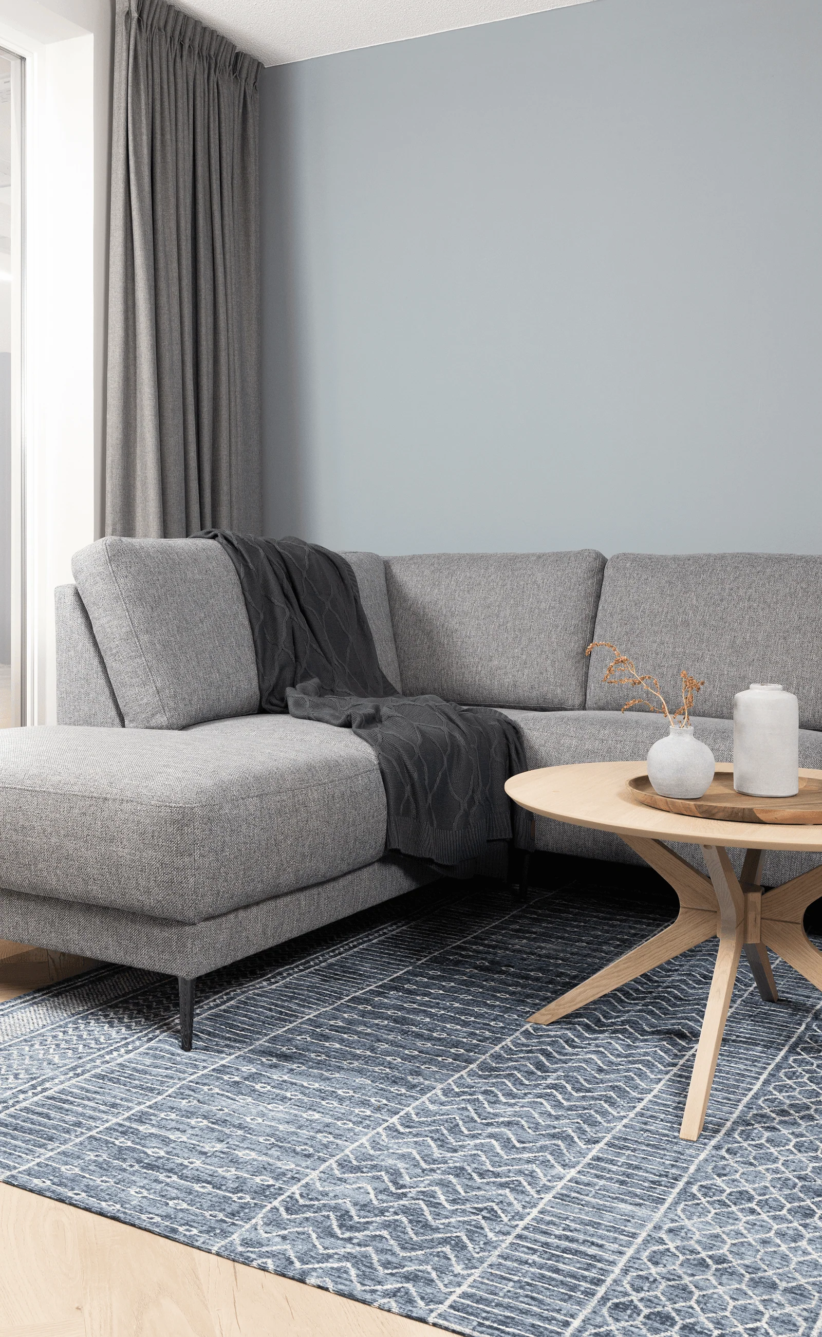 Rebellenclub Hoekbank Malmö - 2,5-zits + Chaise Longue - Unit Dark - Image 5