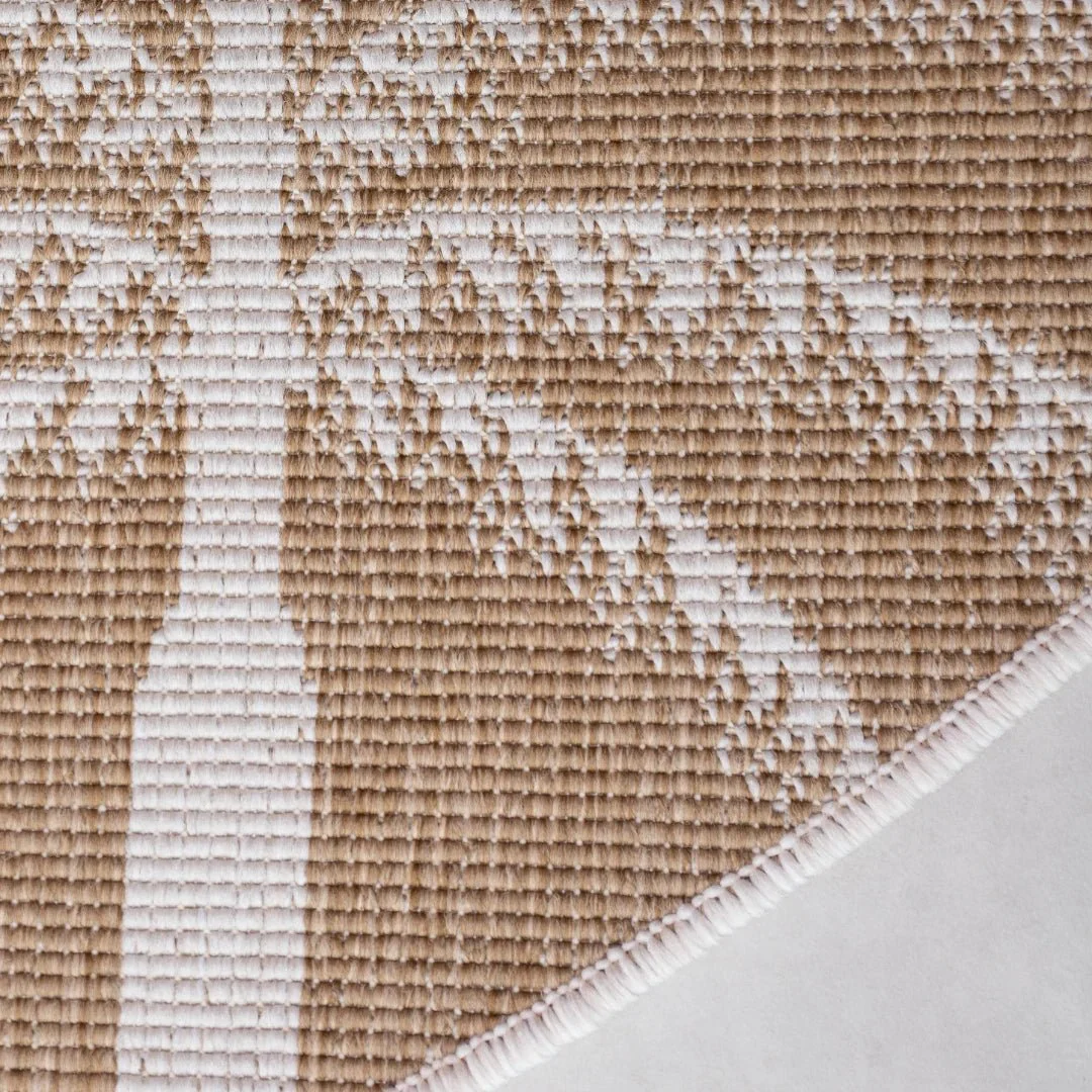 Rond buitenkleed Oase jute - Interieur05 - 200 x 200 cm - Image 4
