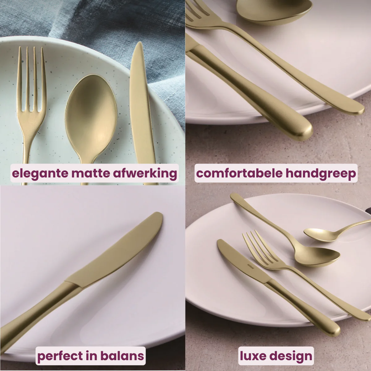Sambonet Bestekset Taste Mirror - RVS - 4 Delig | 1 persoon - Image 9