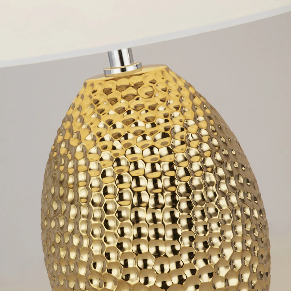 Searchlight Nadine Tafellamp - Ceramic Gold - Image 5