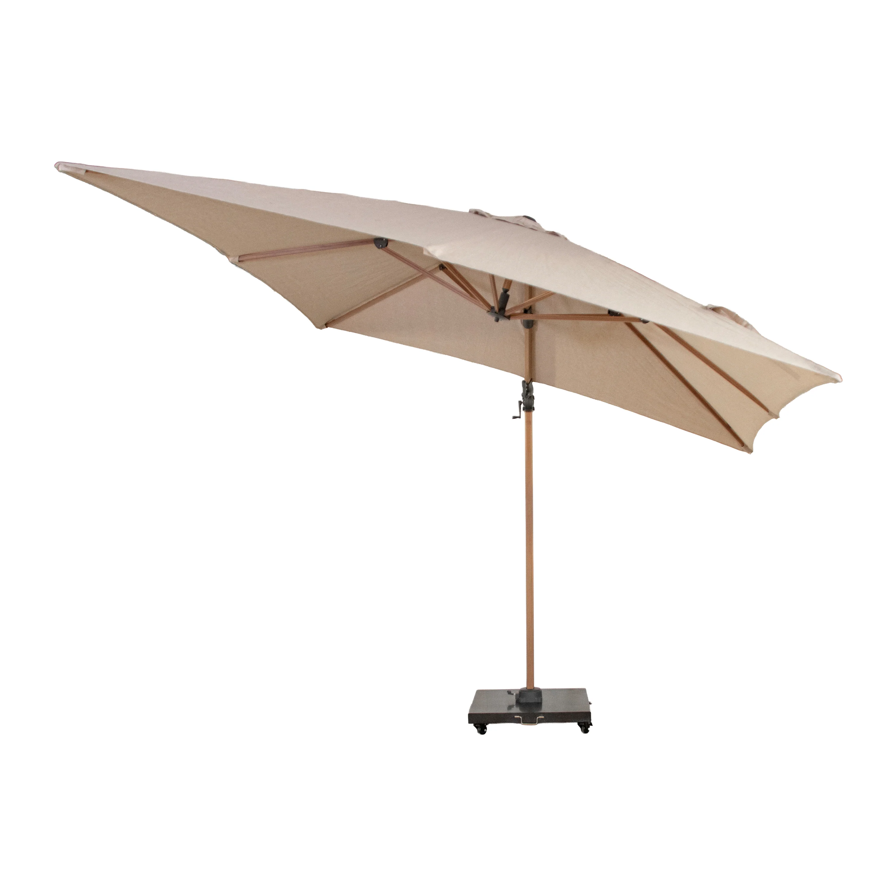 SenS-Line Jamaica Zweefparasol 300 x 300 cm - Zand - Image 3