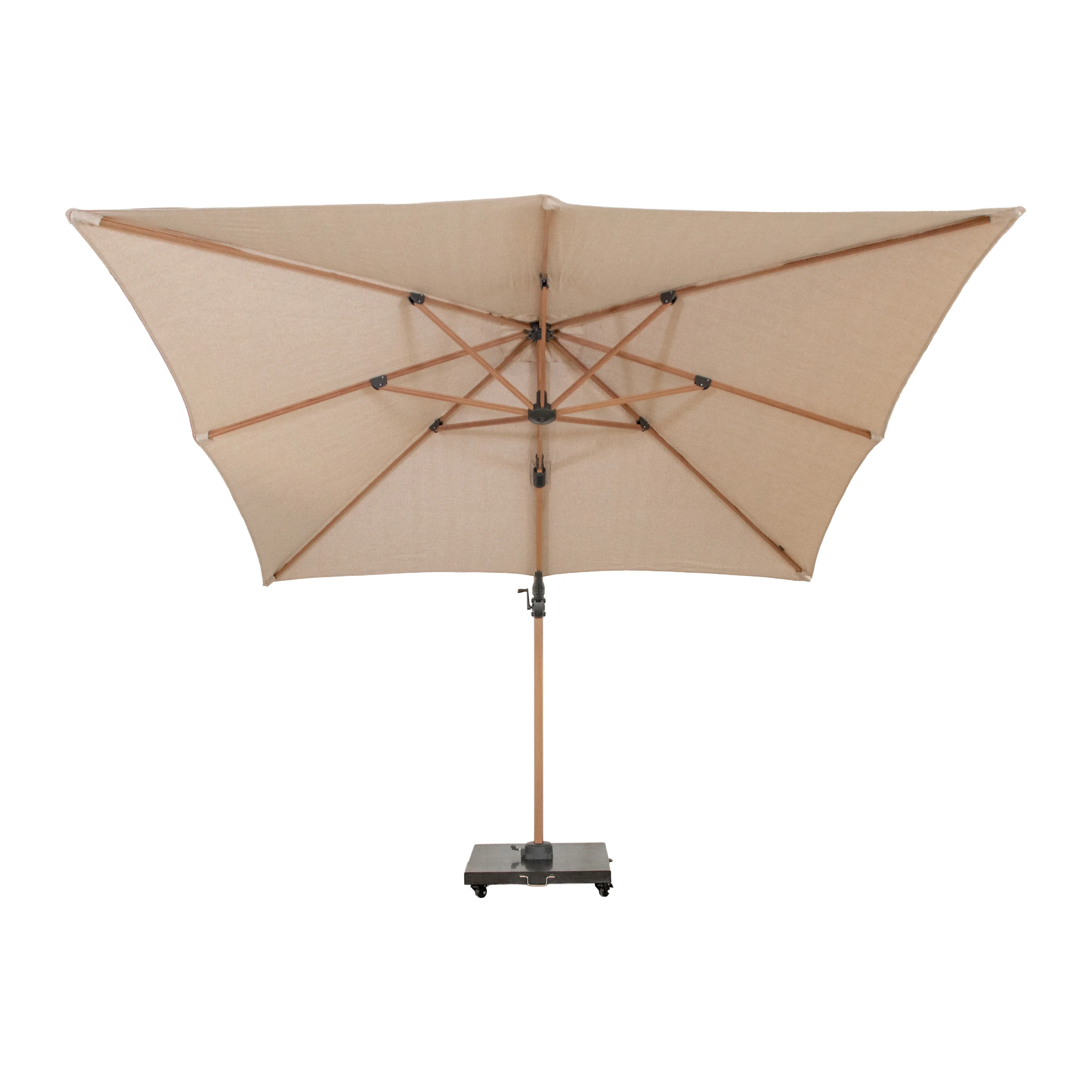 SenS-Line Jamaica Zweefparasol 300 x 300 cm - Zand - Image 4