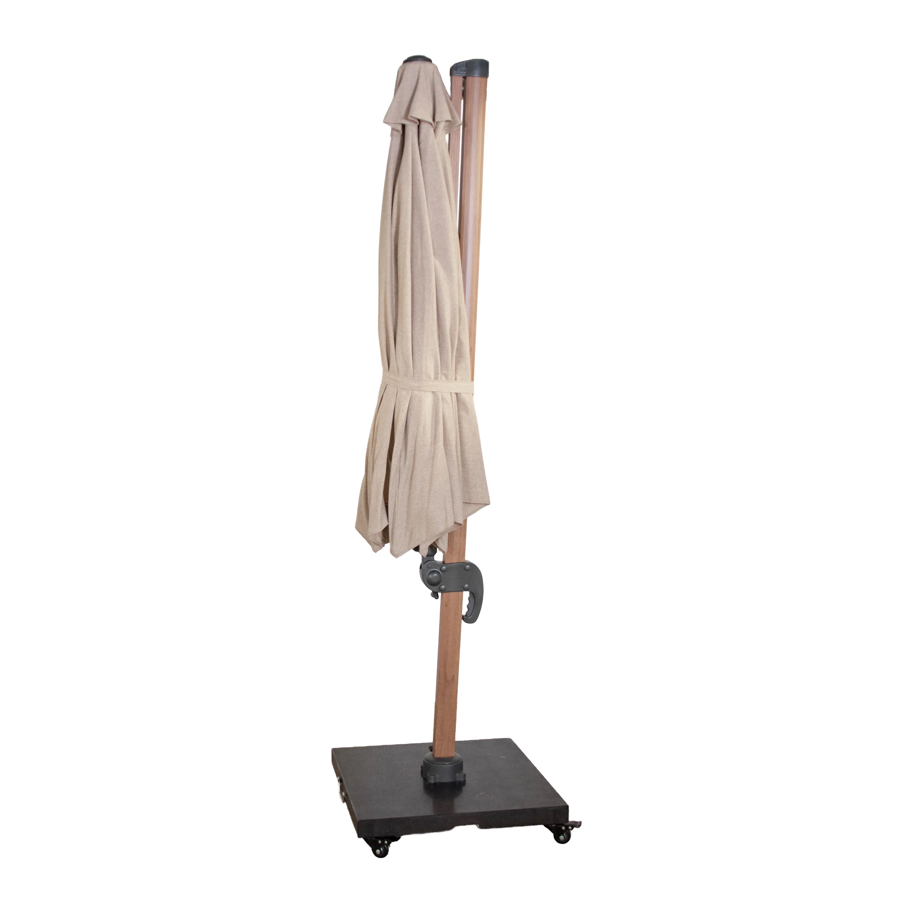SenS-Line Jamaica Zweefparasol Ø 350 cm - Zand - Image 12