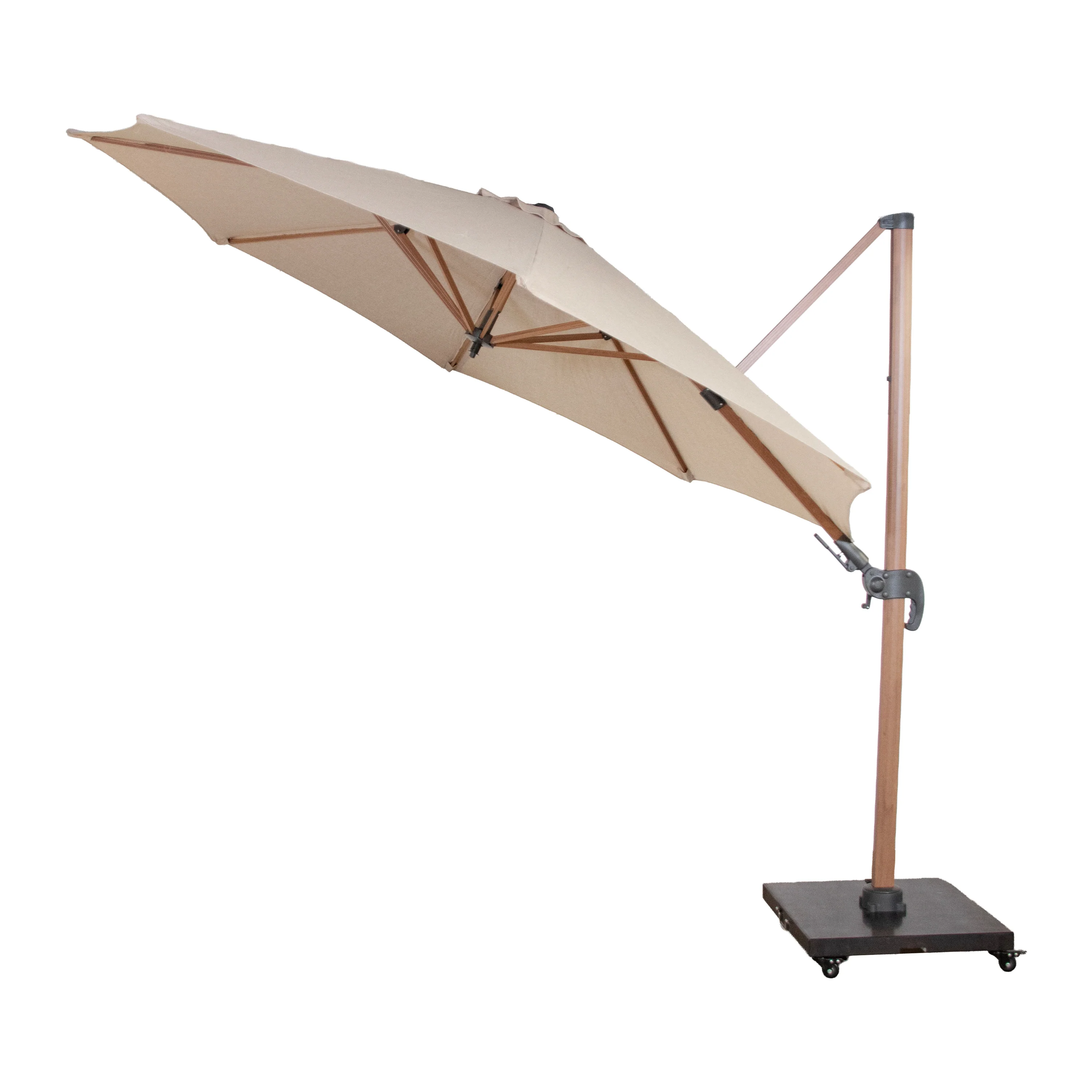 SenS-Line Jamaica Zweefparasol Ø 350 cm - Zand - Image 3