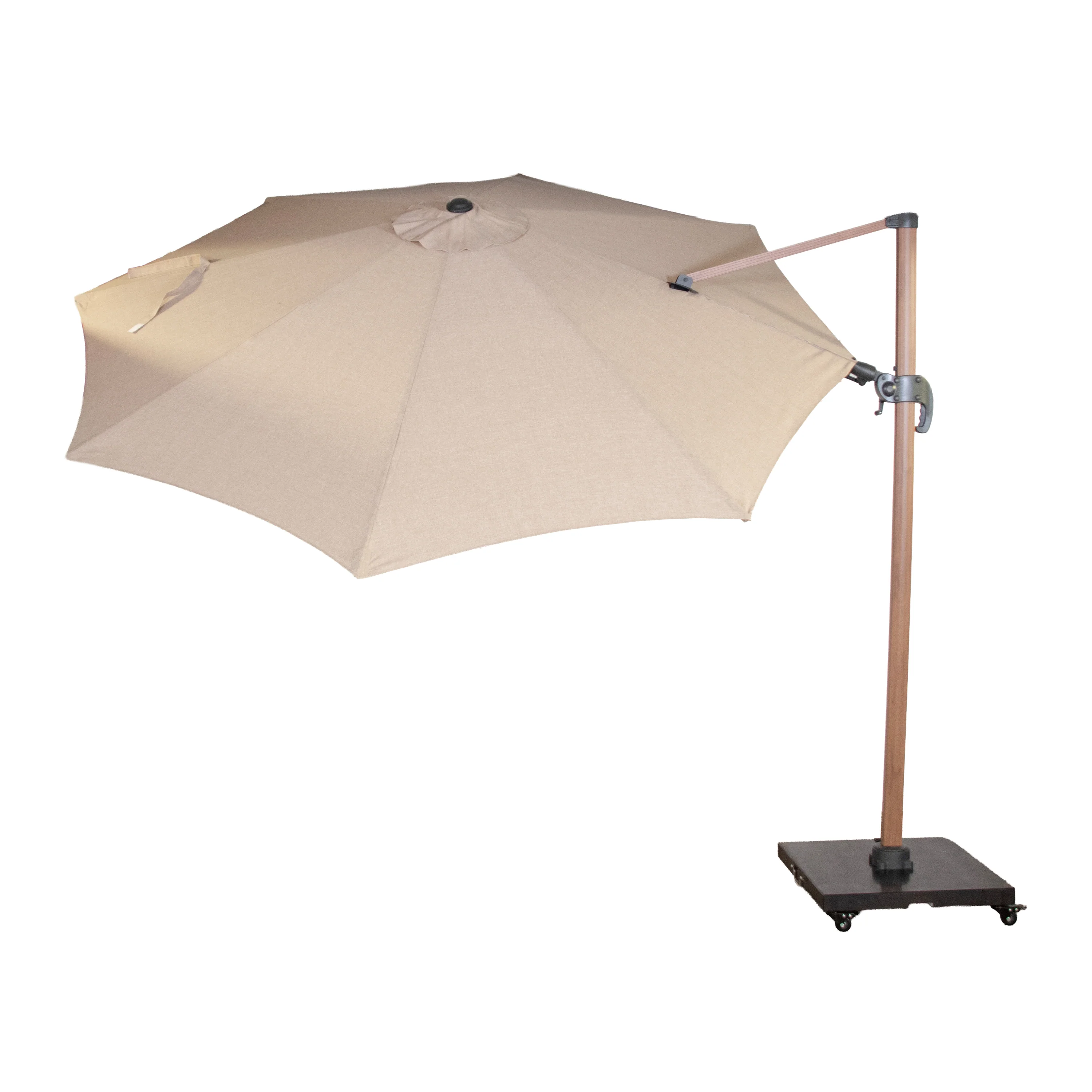 SenS-Line Jamaica Zweefparasol Ø 350 cm - Zand - Image 4