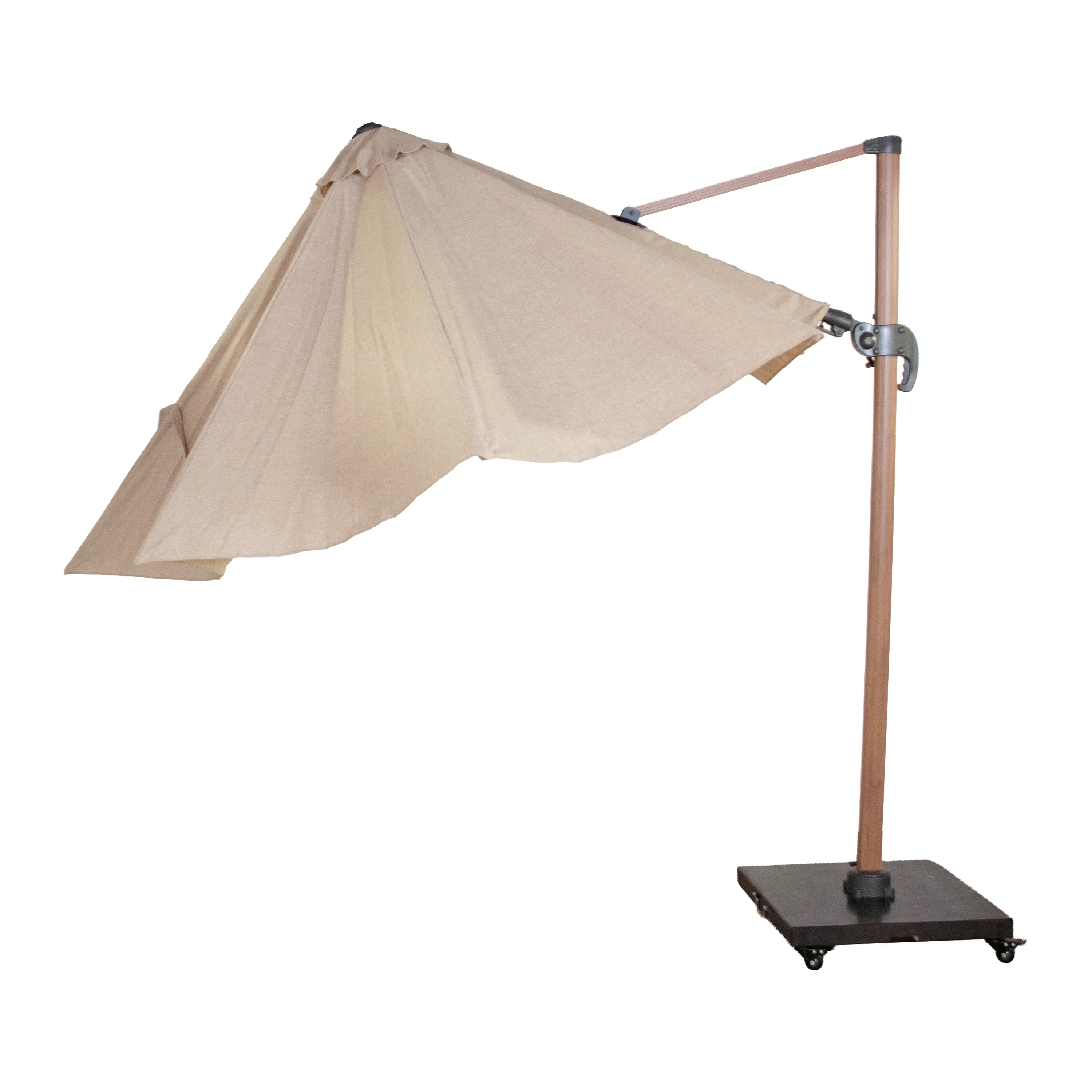 SenS-Line Jamaica Zweefparasol Ø 350 cm - Zand - Image 6
