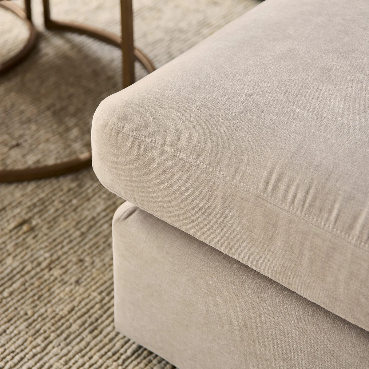 StarFurn - Hoekbank Beige Stof Rechts - 271cm - Jesse - Image 5